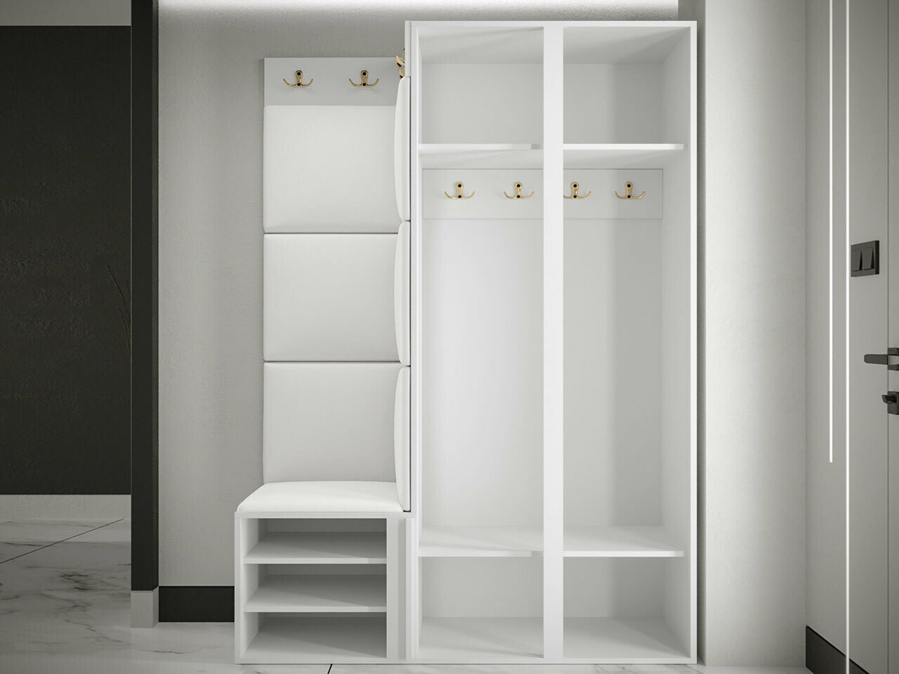 Gangmeubelset Hartford 380 (Zwart)