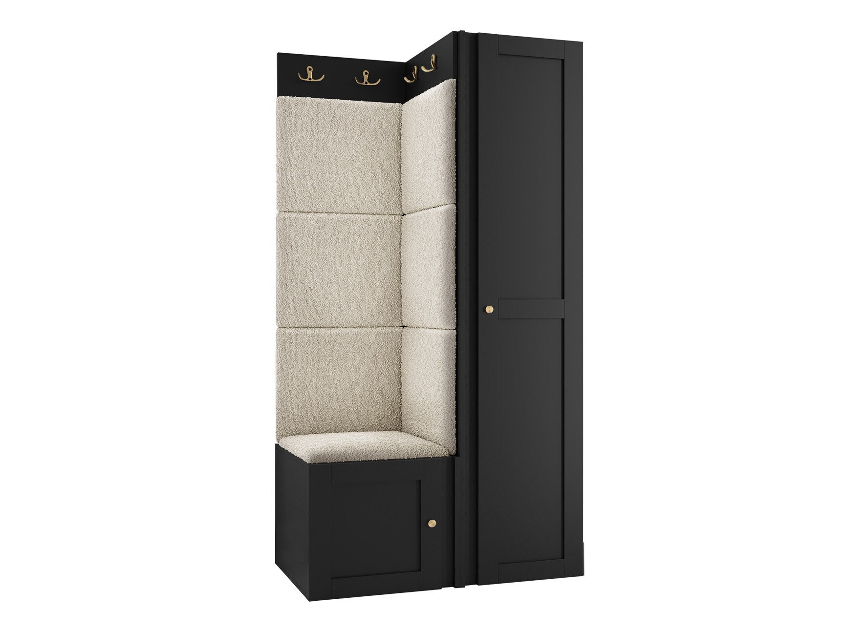 Gangmeubelset Hartford 381 (Zwart)