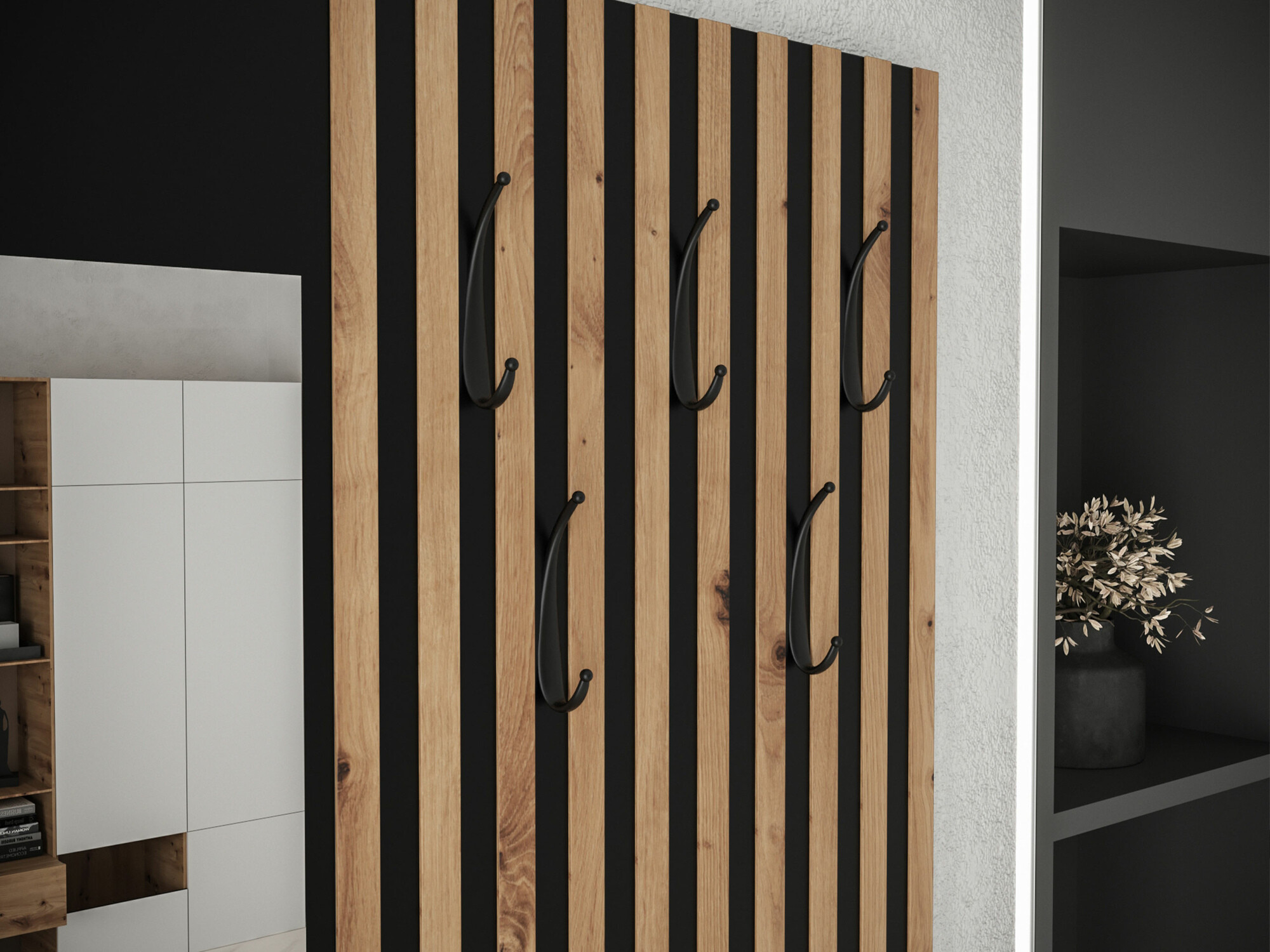 Gangmeubelset Fabor (Artisan eiken + Abriamo 03)