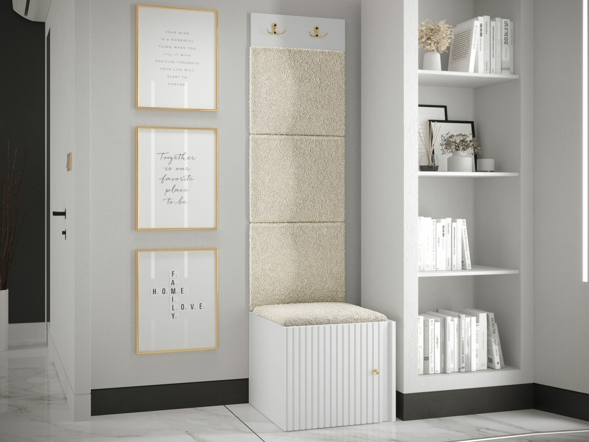 Gangmeubelset Hartford 386 (Wit)