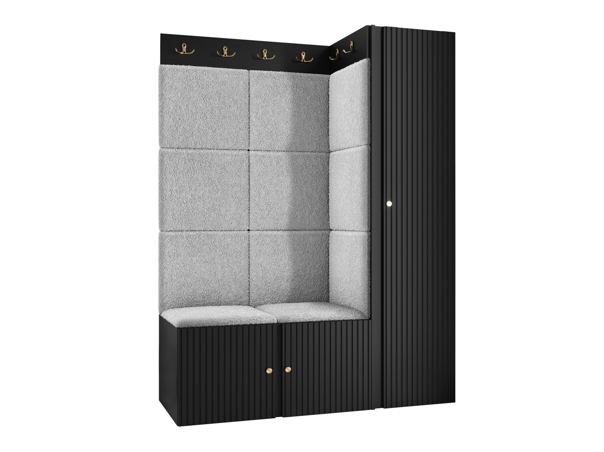 Gangmeubelset Hartford 385 (Zwart)