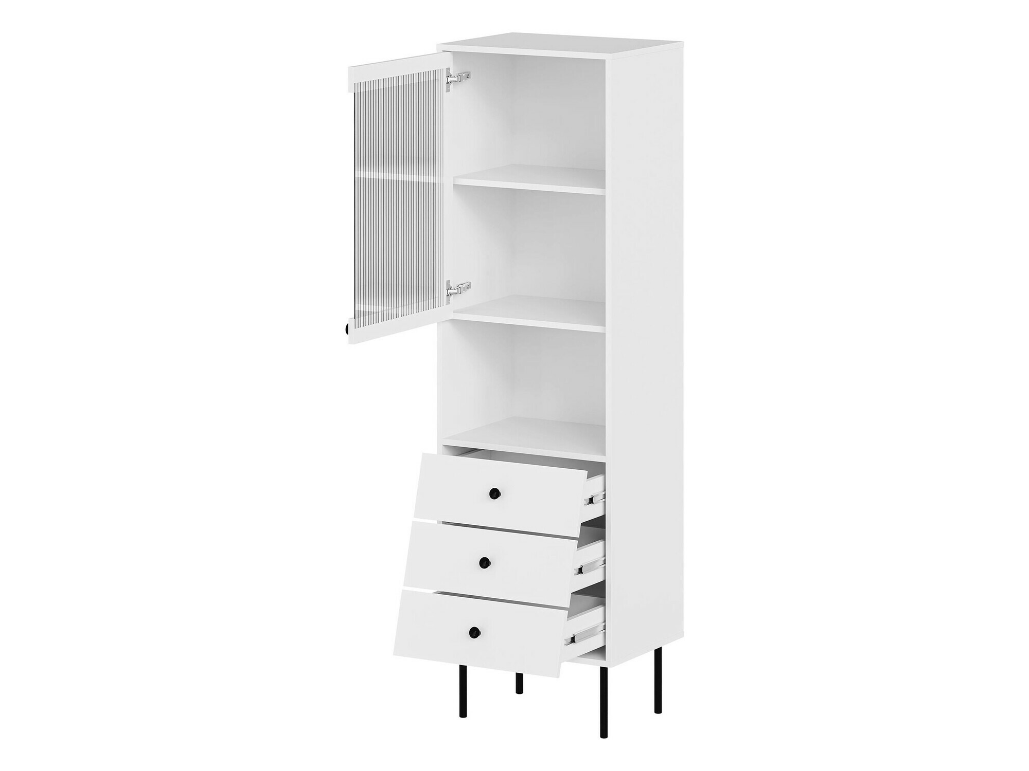 Boekenkast Feletri 105 (Zwart)