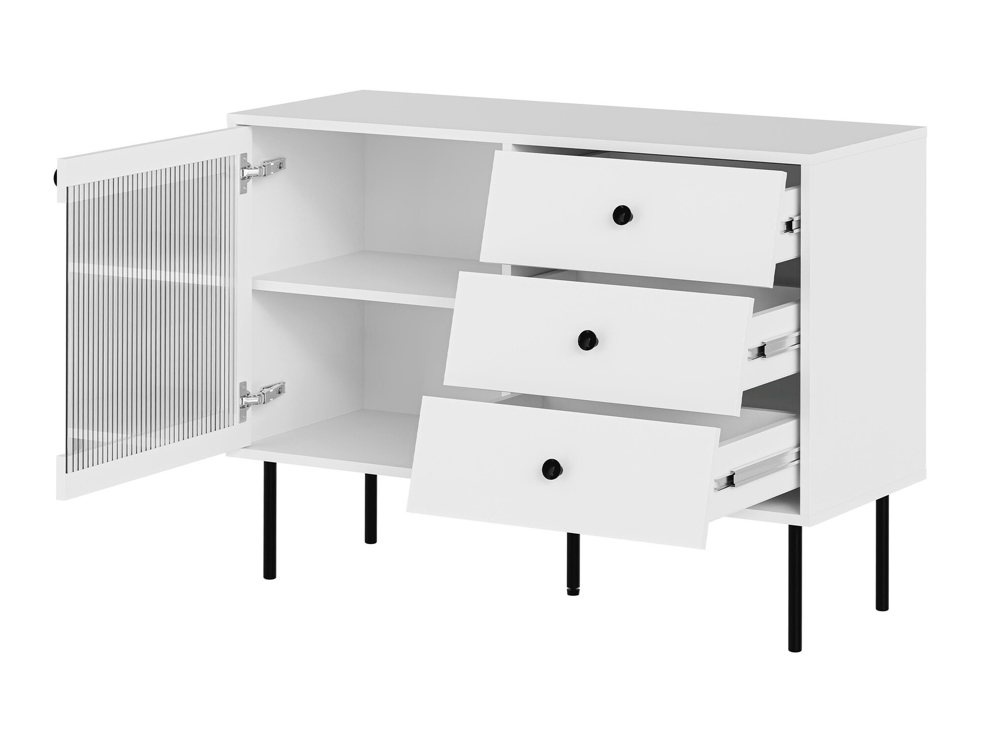 Woonkamerset Feletri 108 (Wit)