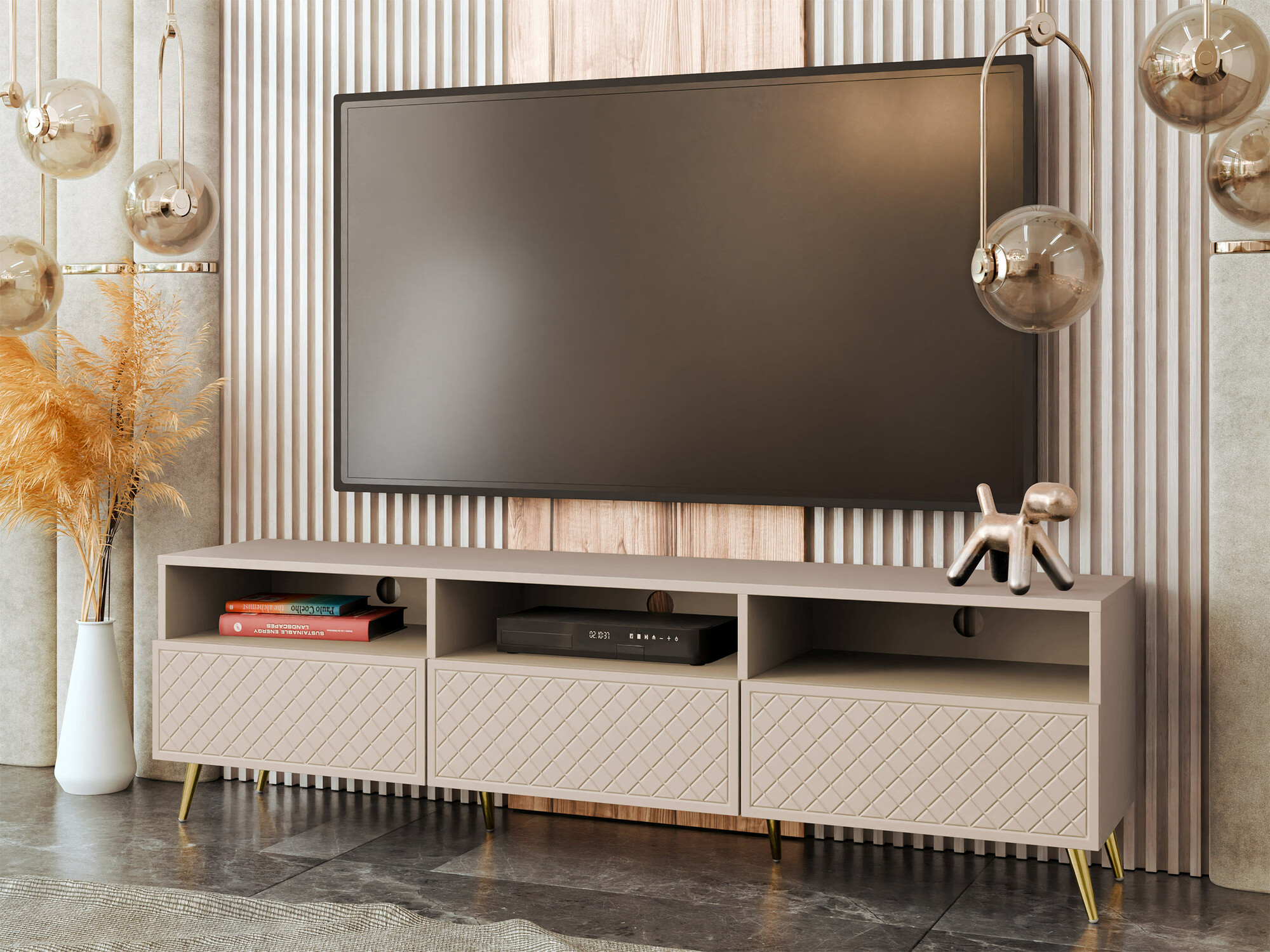 TV-meubel Comfivo 488 (Beige)