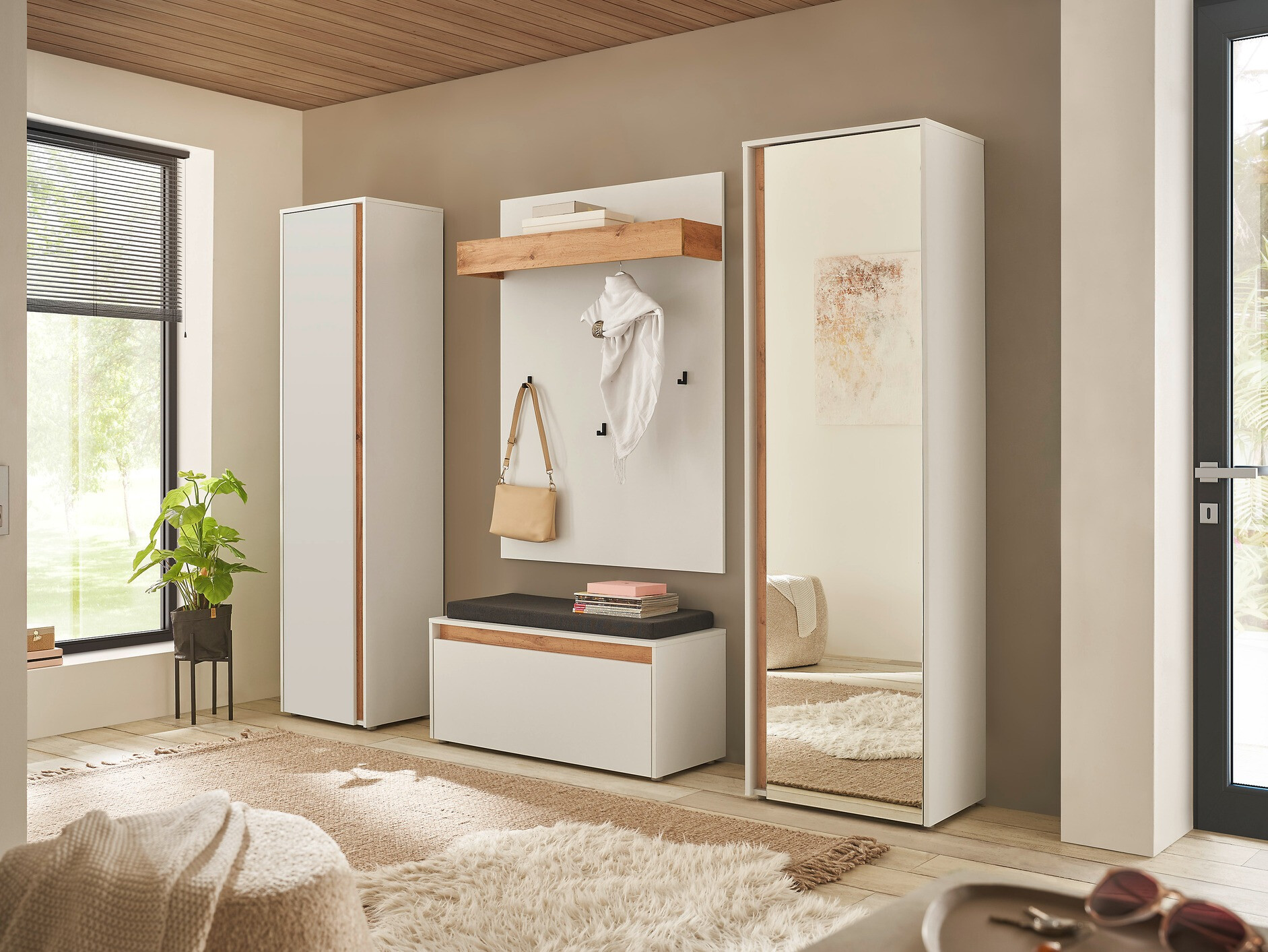 Kledingkast Elbsori 161 (Wit)