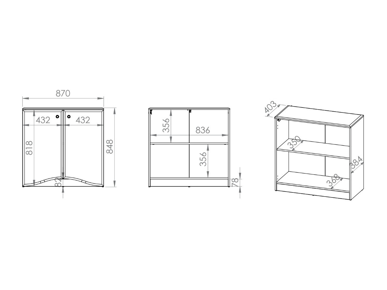 Dressoir Romlevo 108