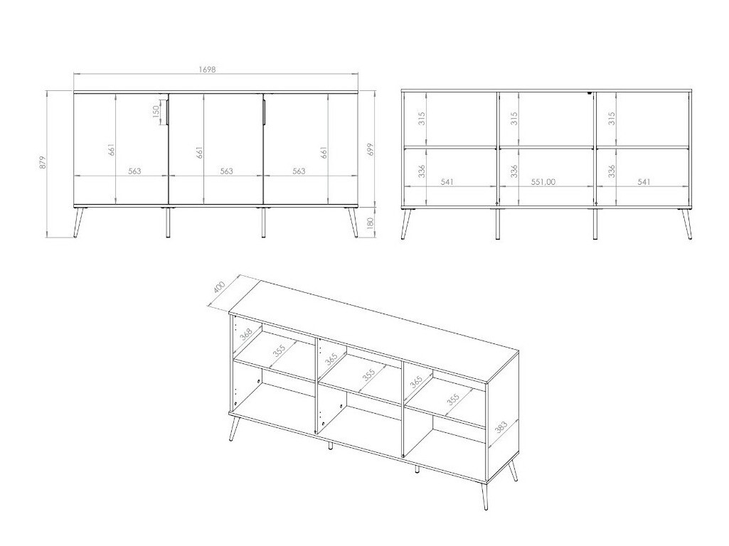 Dressoir Odenovu 103