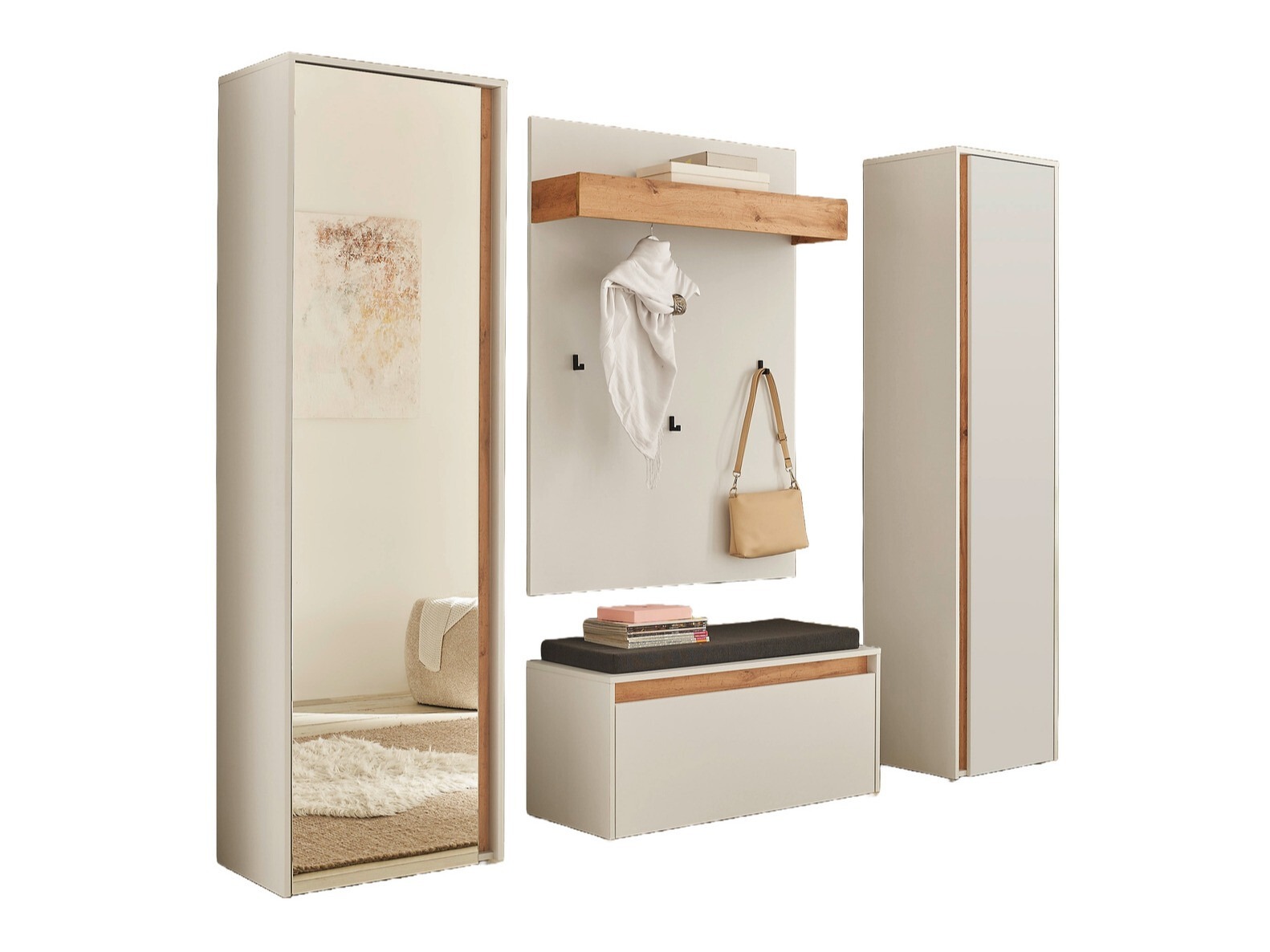 Gangmeubelset Elbsori 169 (Wit)