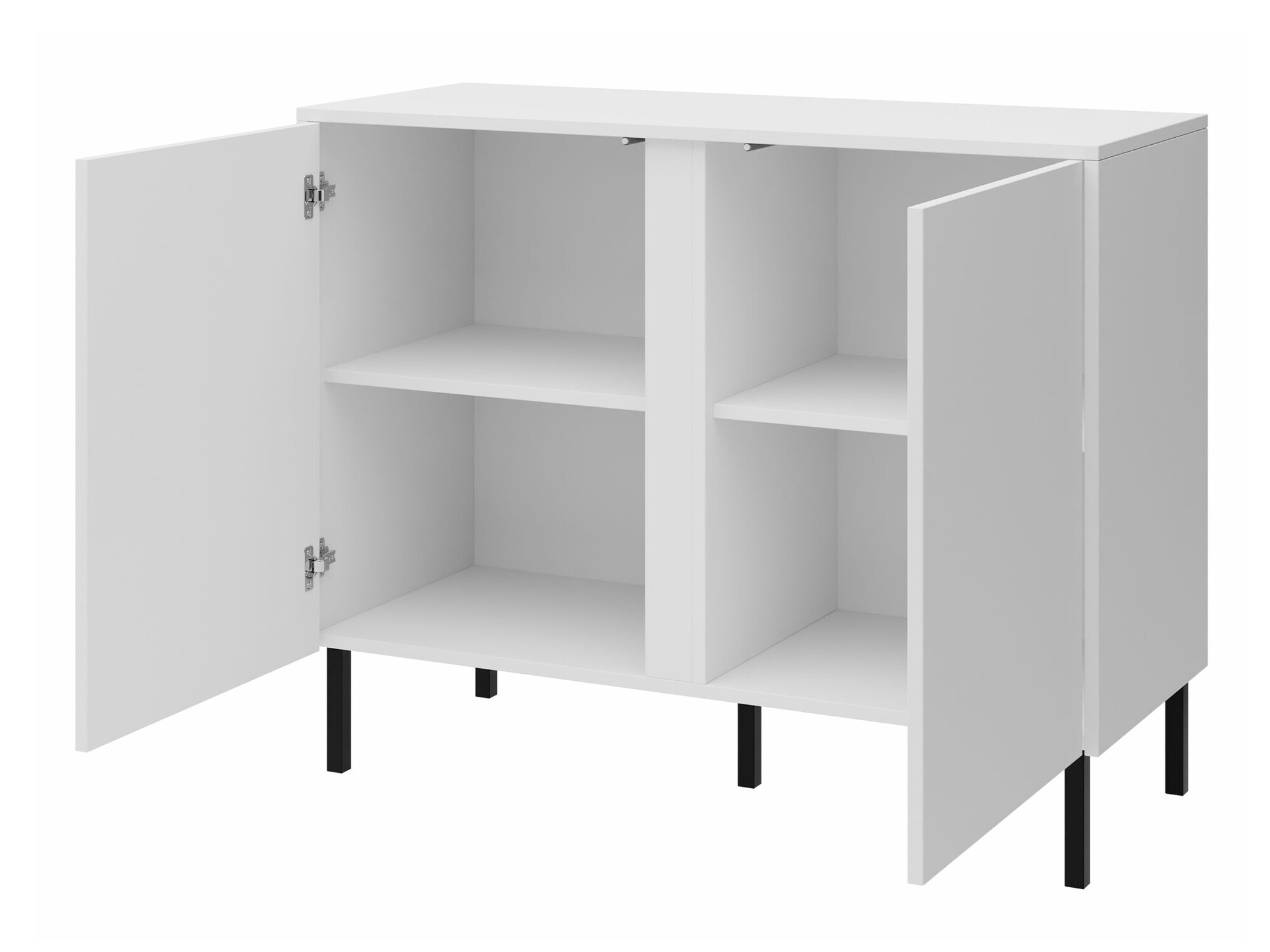 Dressoir Lumiri 103 (Eiken + Zwart)