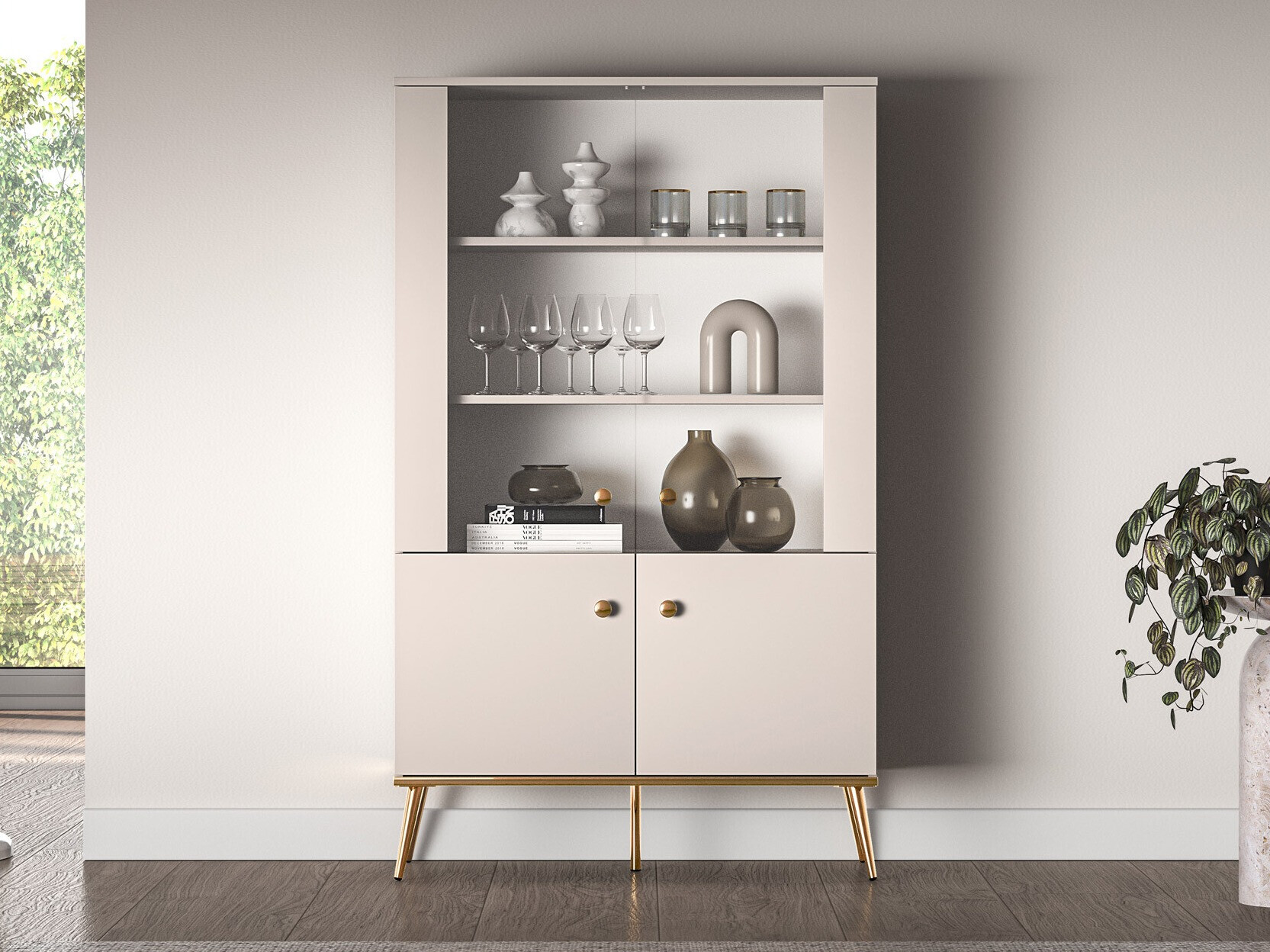 Boekenkast Veslomi 103