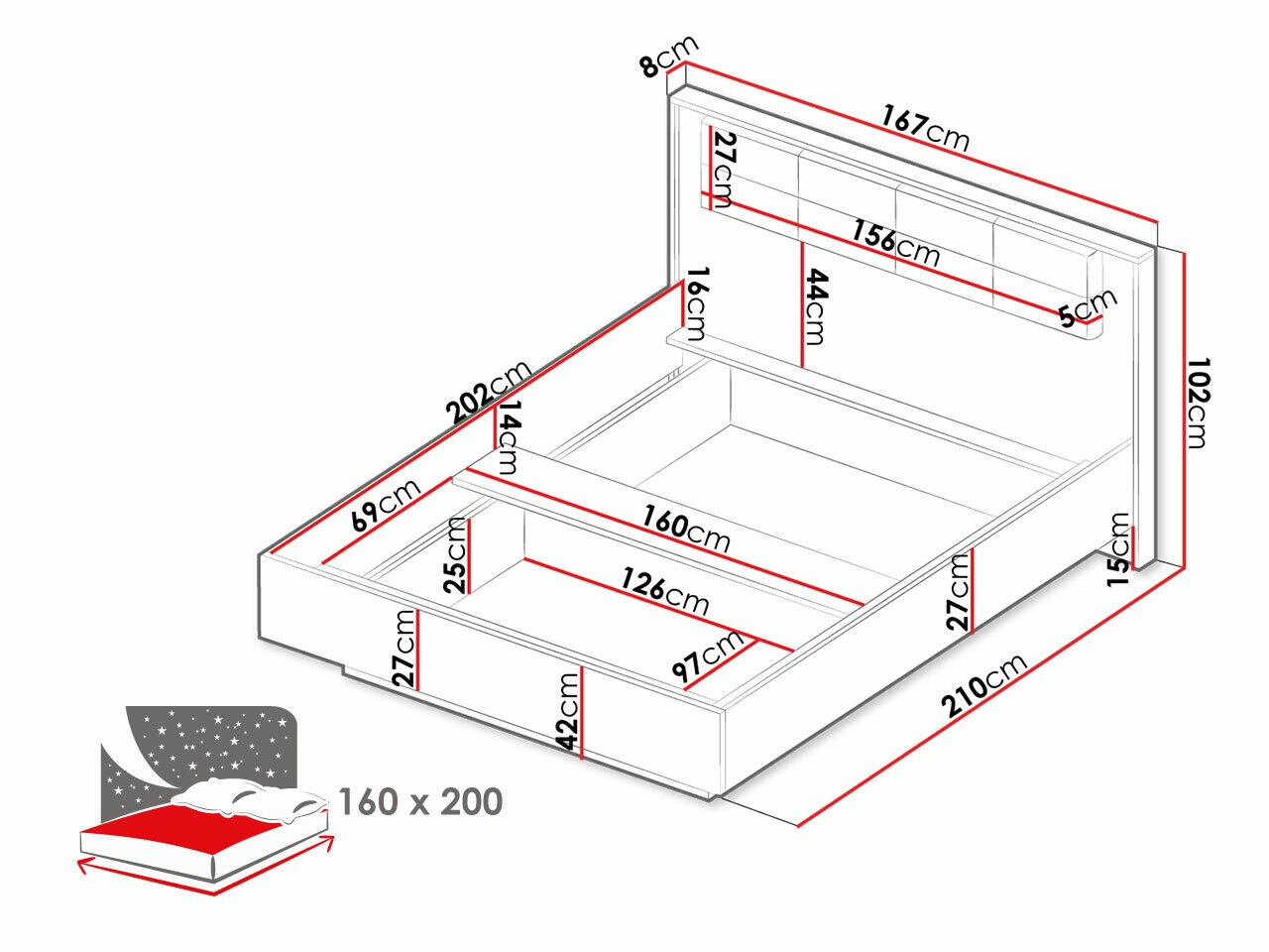 Bed Flodale 103 (Afwezig)