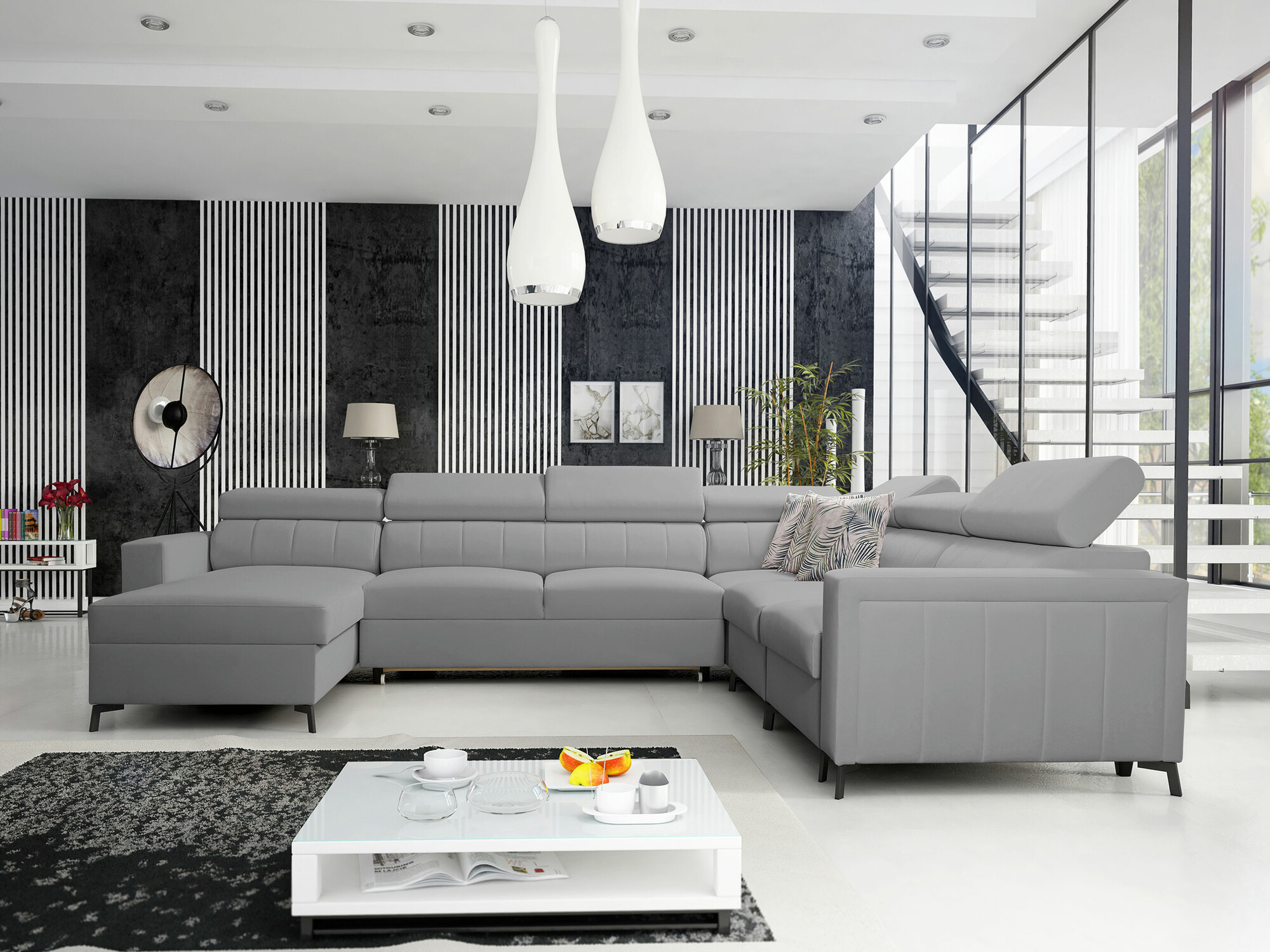 Hoekbank Sarasota 157 (Mono 244 + Botanical 36)