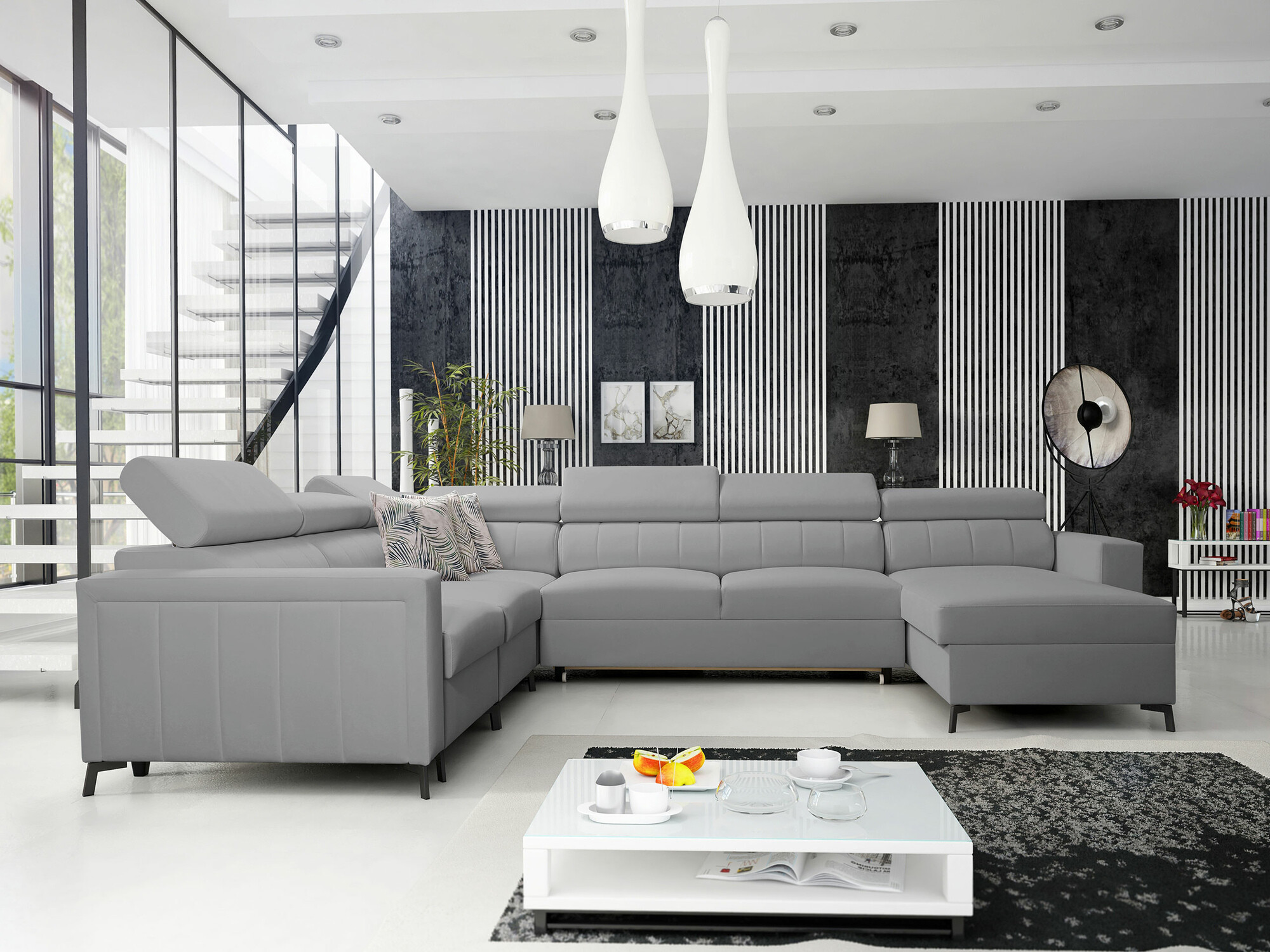 Hoekbank Sarasota 157 (Mono 244 + Botanical 36)