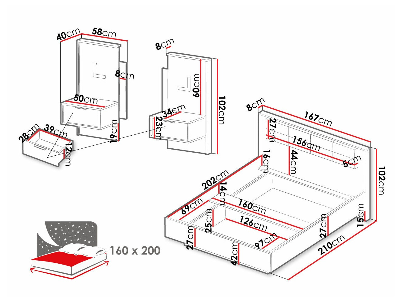 Bed Flodale 103 (Aanwezig)