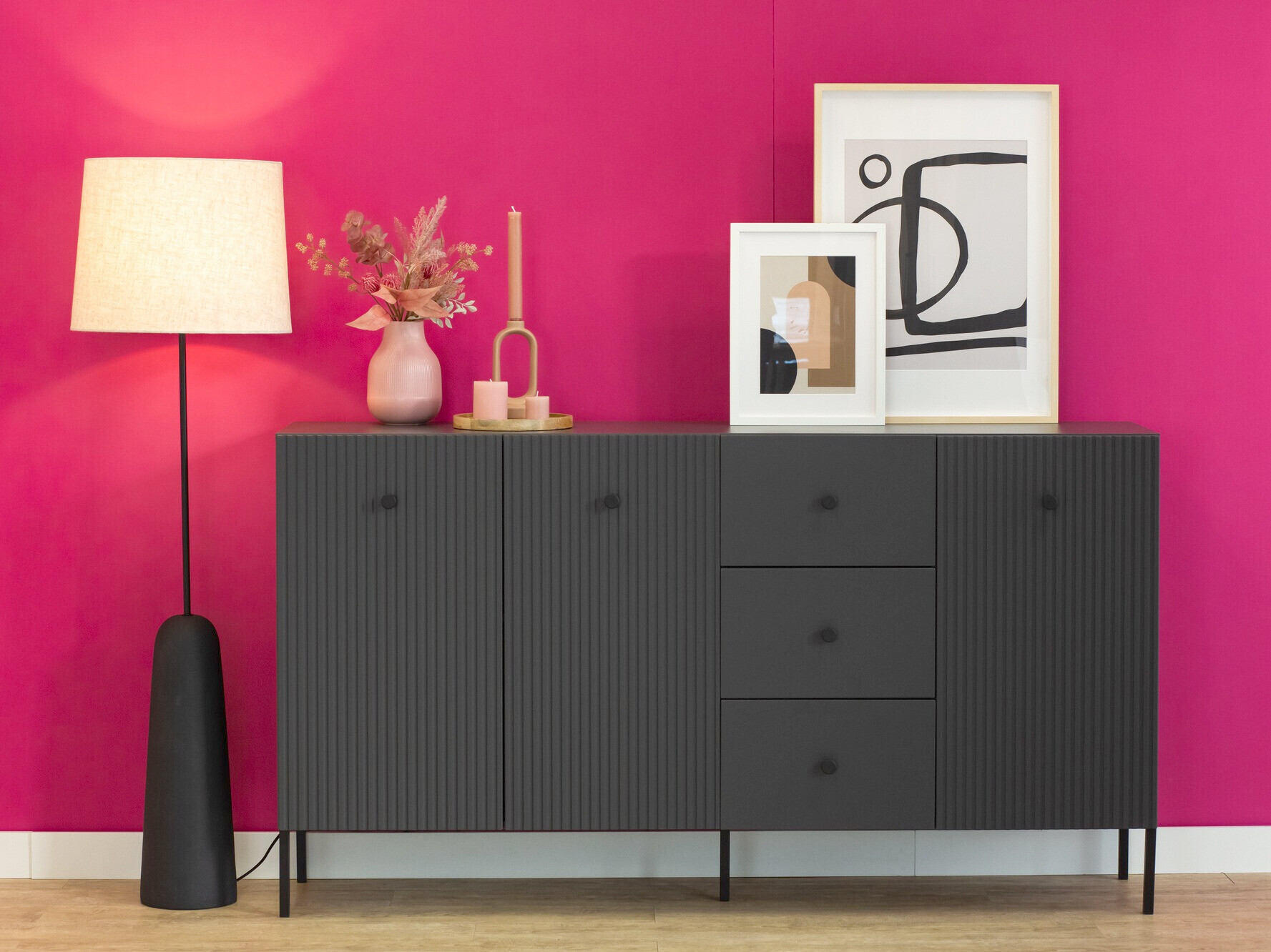 Ladekast Etliva 102 (Antraciet)