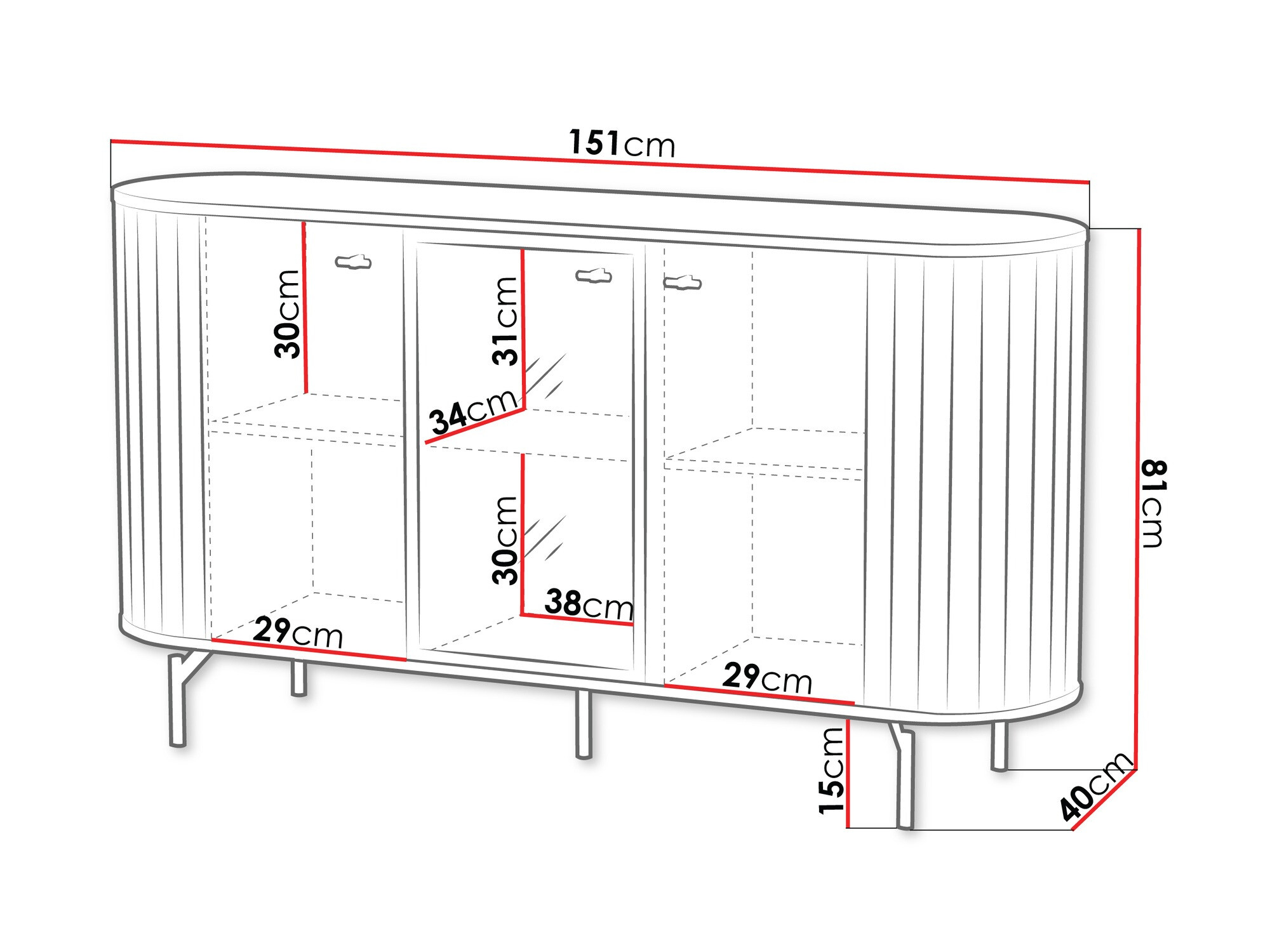 Dressoir Novmono 114