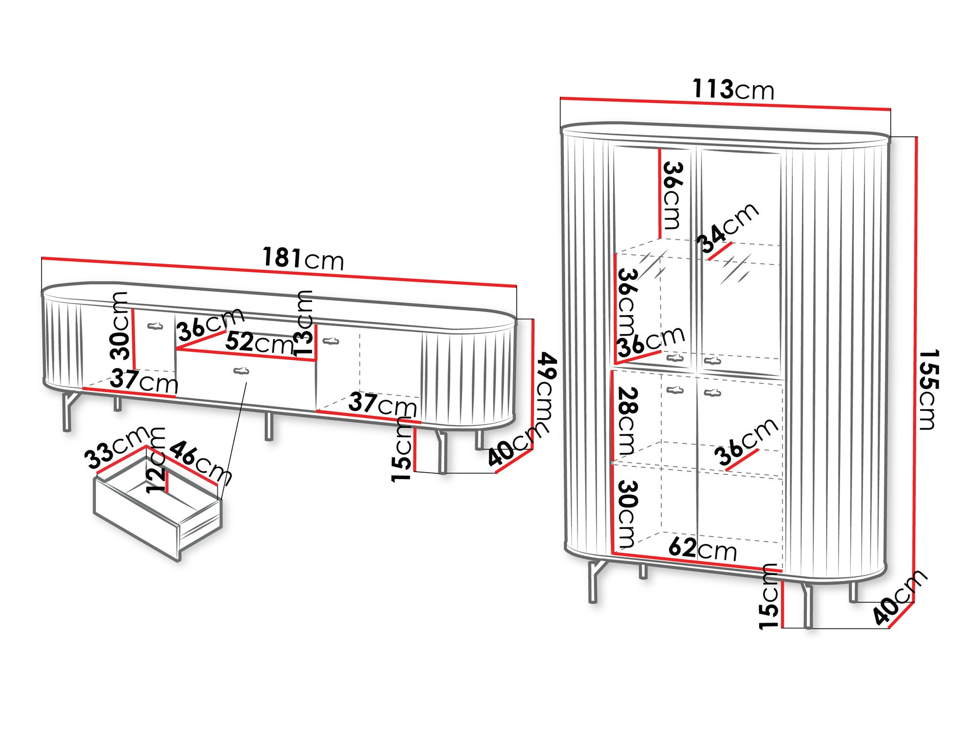 Woonkamerset Novmono 119