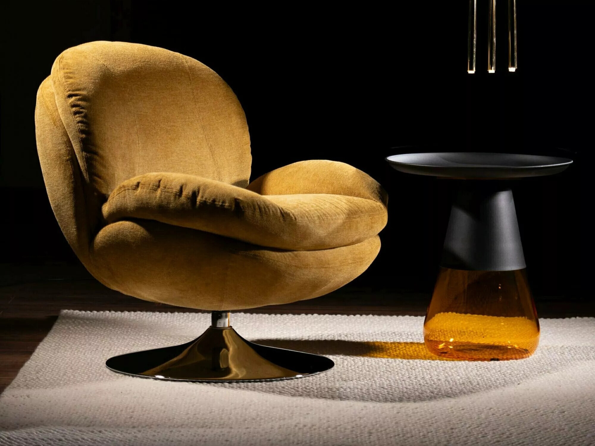 Fauteuil Detroit 700 (Donkergeel)