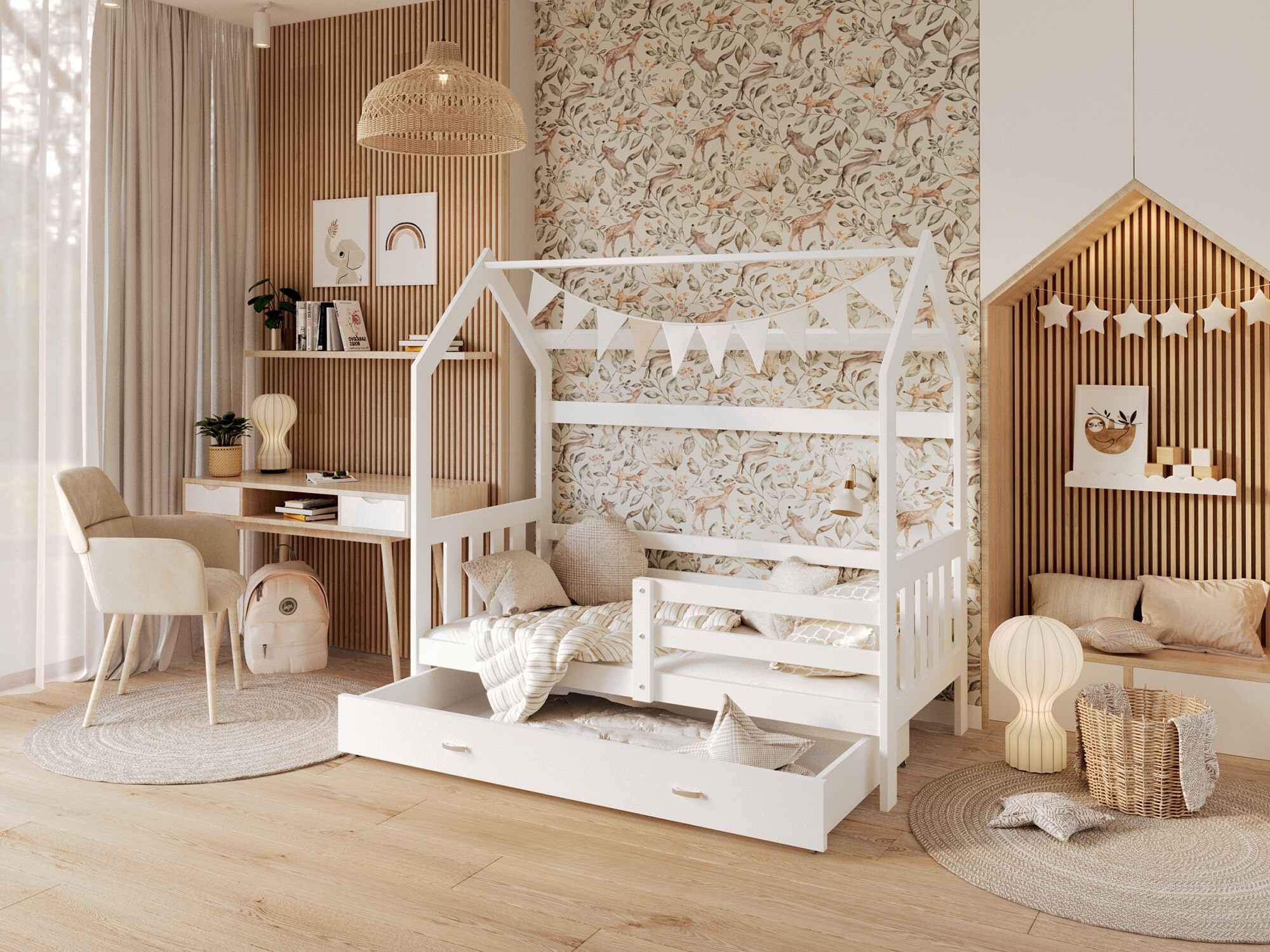 Bed Aurora 123 (Wit)