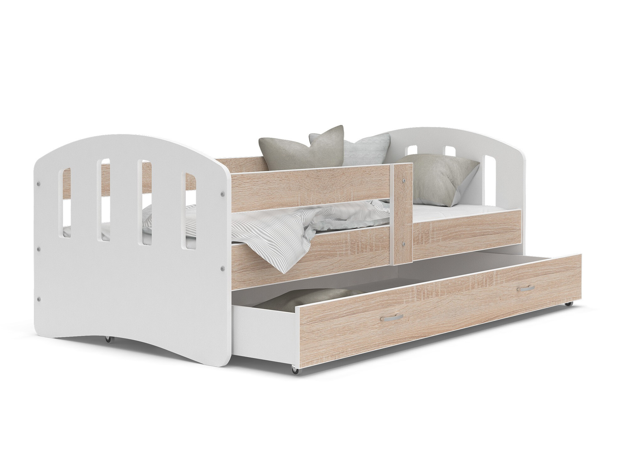 Bed Aurora 133 (Wit)