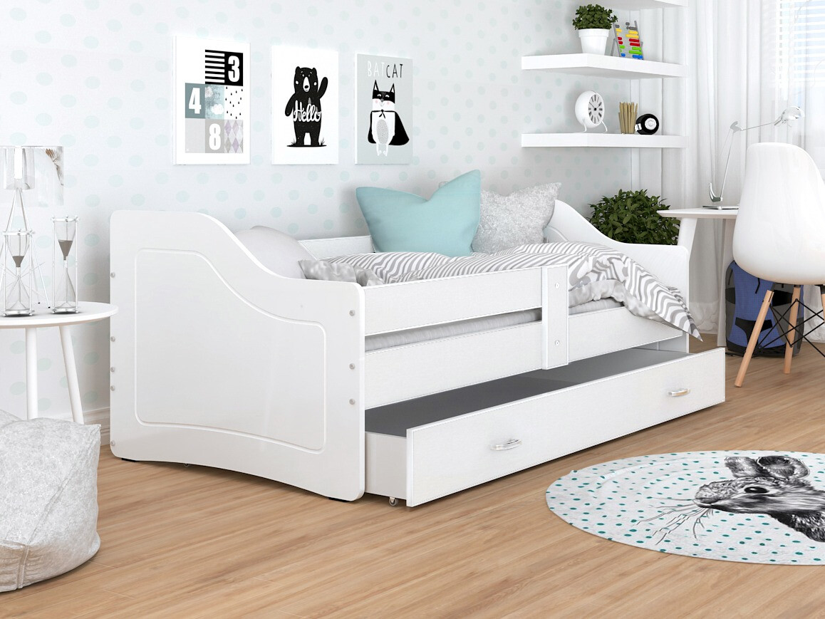 Bed Aurora 136 (Wit)