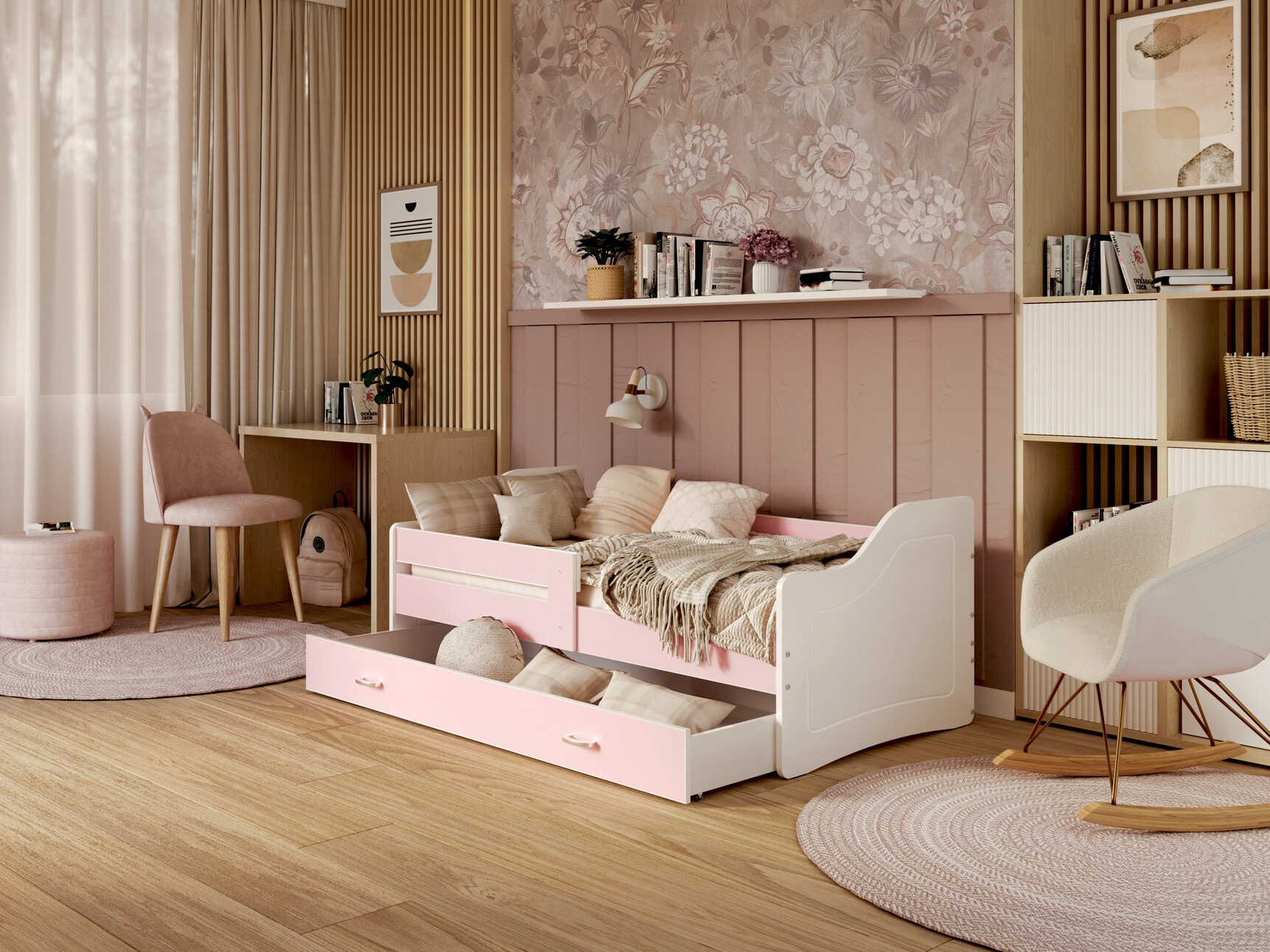 Bed Aurora 137 (Roze)