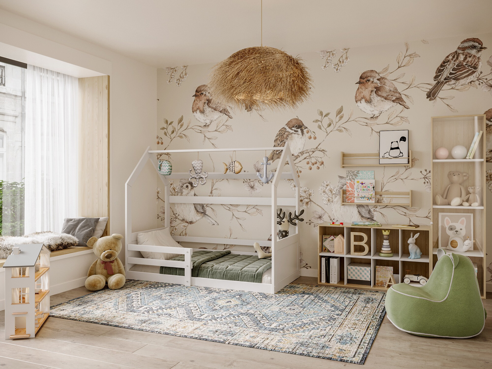 Bed Aurora 174 (Wit)