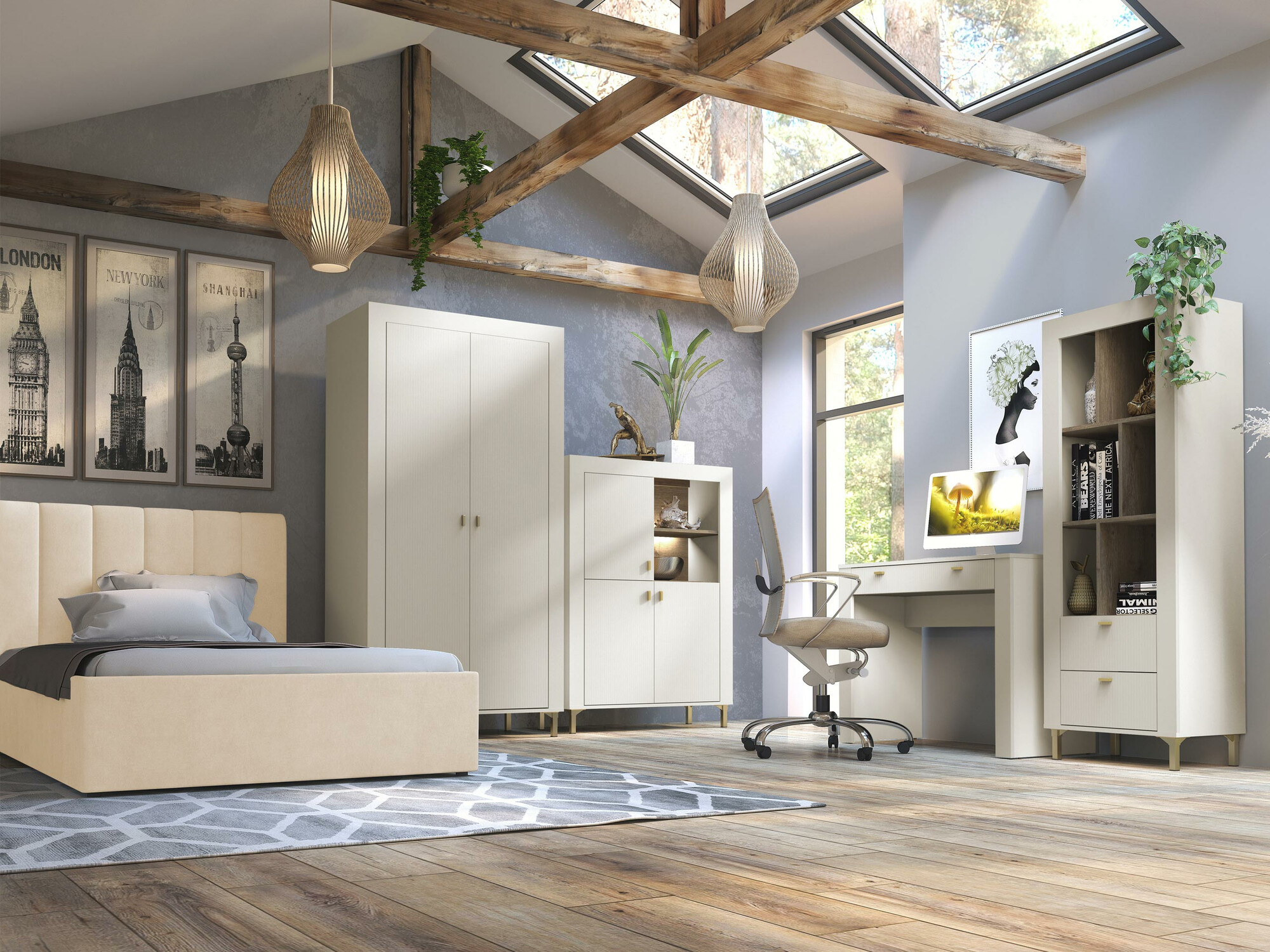 Slaapkamerset Mormavu 116 (Kasjmier)