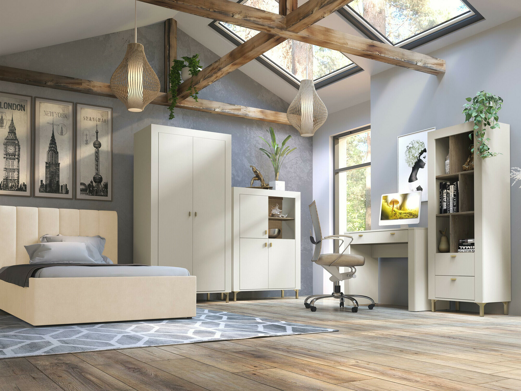 Slaapkamerset Mormavu 116 (Kasjmier)