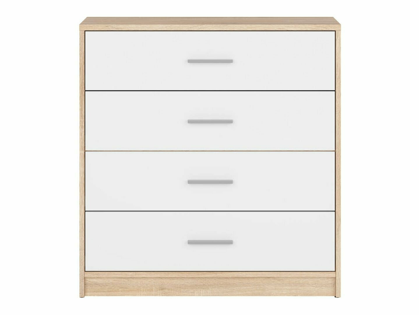 Ladekast Novsore 101 (Sonoma eik + Wit)