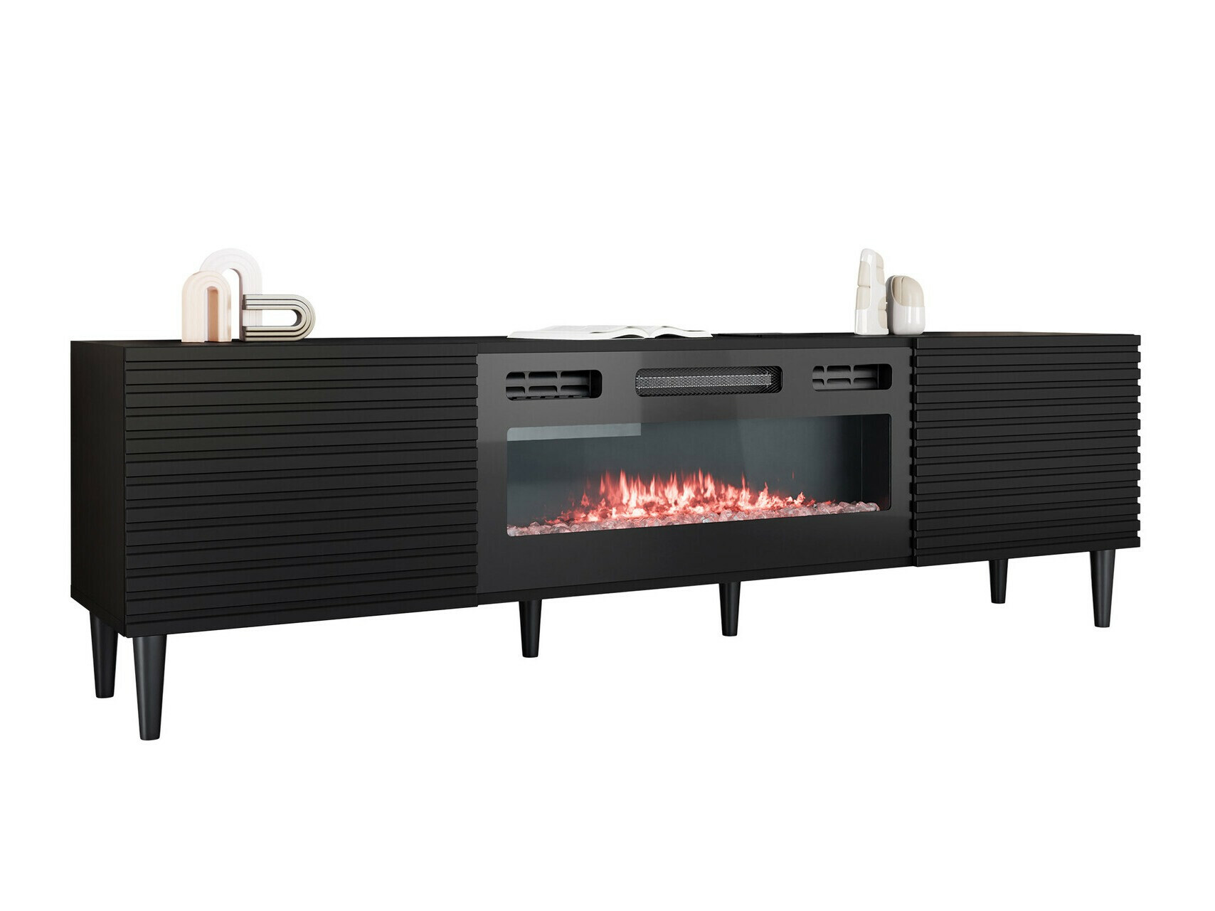 TV-meubel Comfivo Mavmono 110 (Zwart)