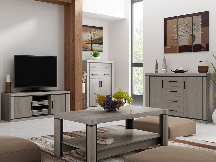 Salontafel Lorelie 114 (Truffel eiken)