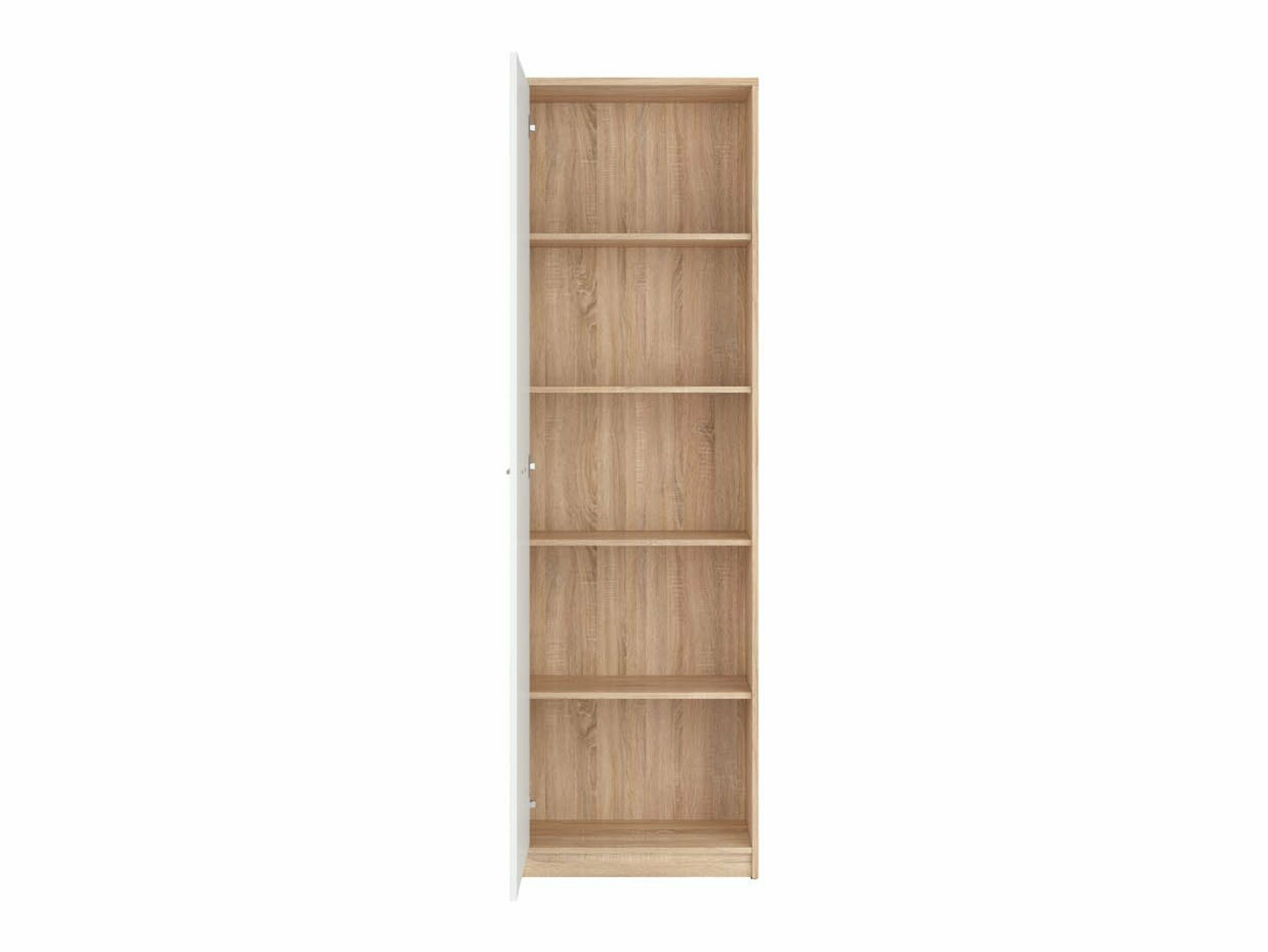 Boekenkast Novsore 114 (Sonoma eik + Wit)