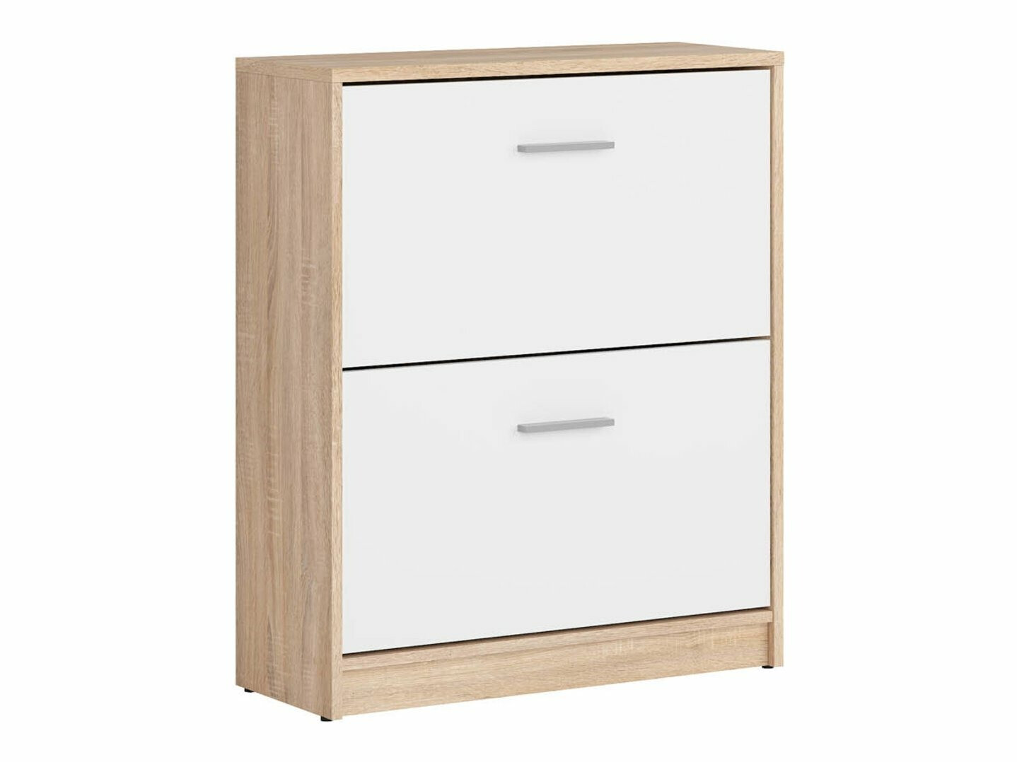 Schoenenkast Novsore 112 (Wit + Sonoma eik)