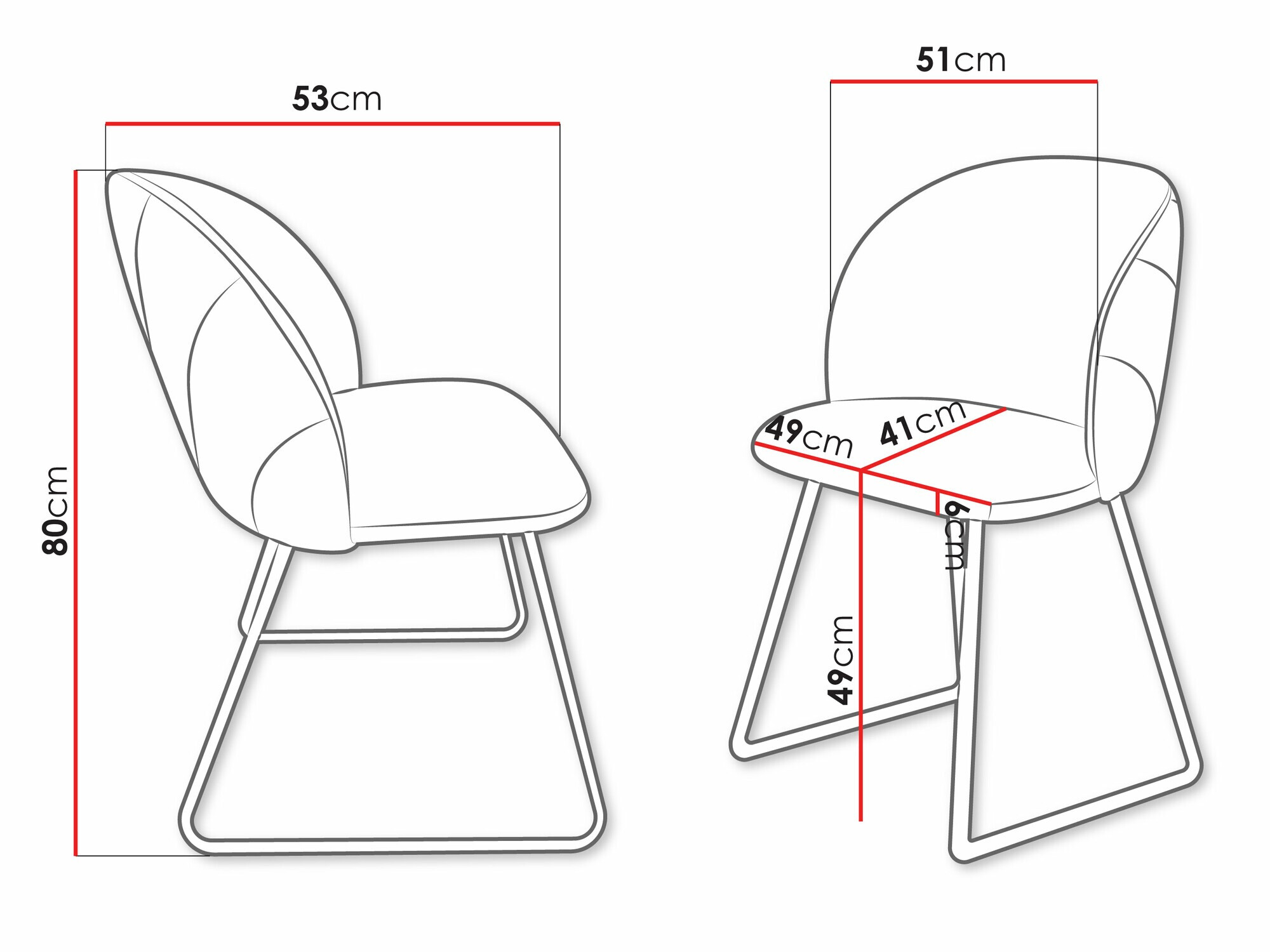 Stoel Sparks 202 (Royal Velvet 01)