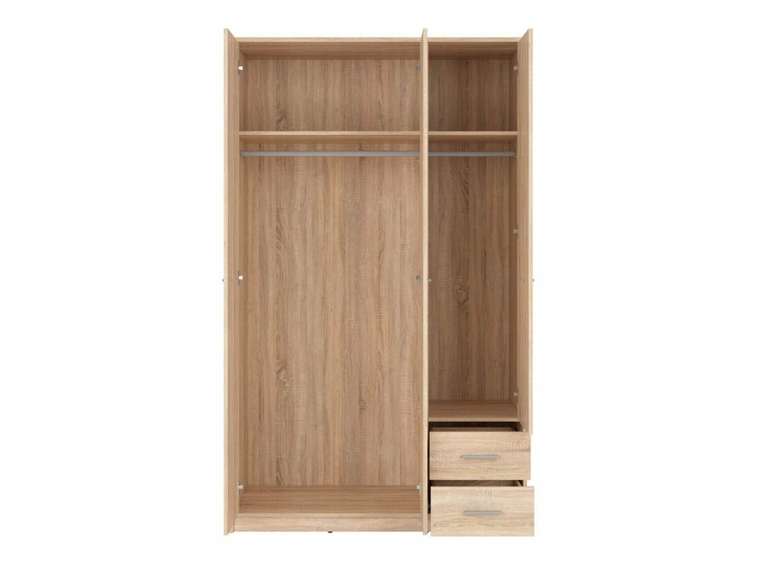 Kledingkast Novsore 134 (Sonoma eik)