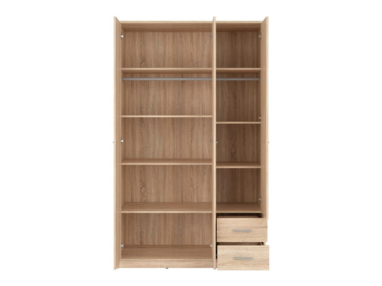 Kledingkast Novsore 134 (Sonoma eik)