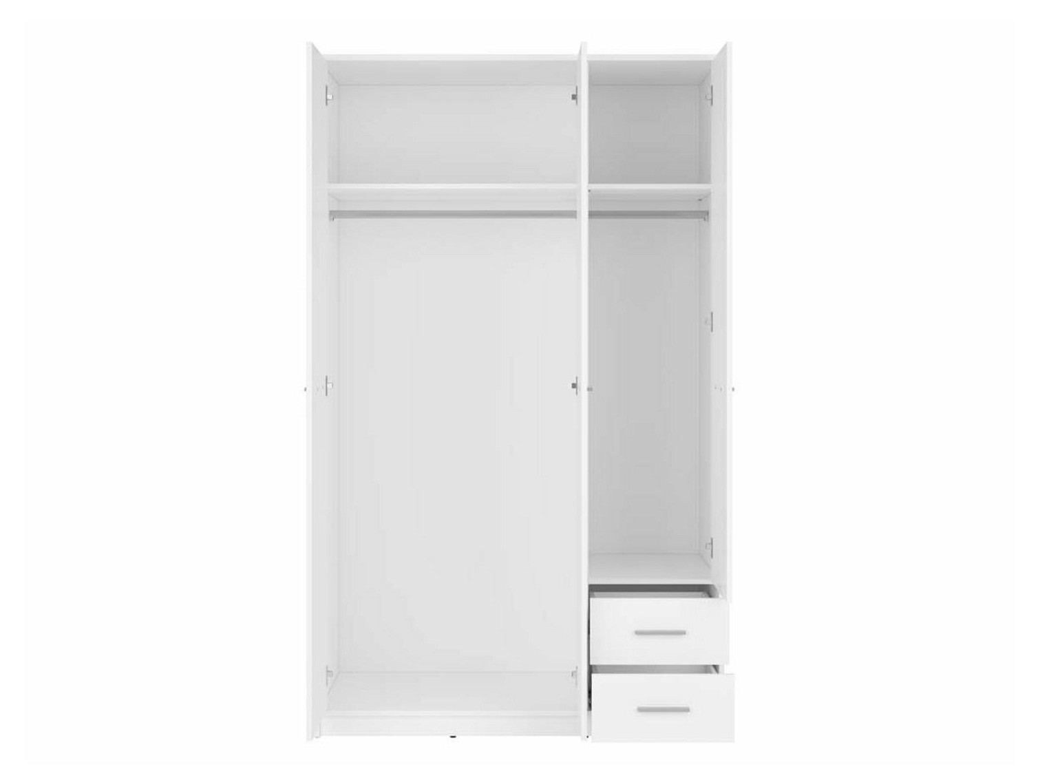 Kledingkast Novsore 134 (Wit)