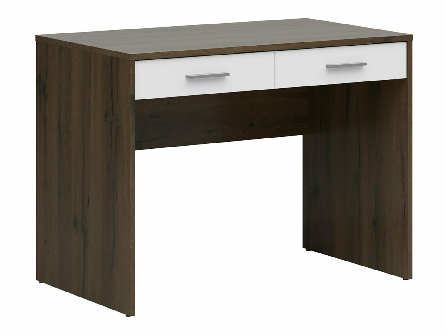 Bureau Novsore 109 (Donkere eik + Wit)
