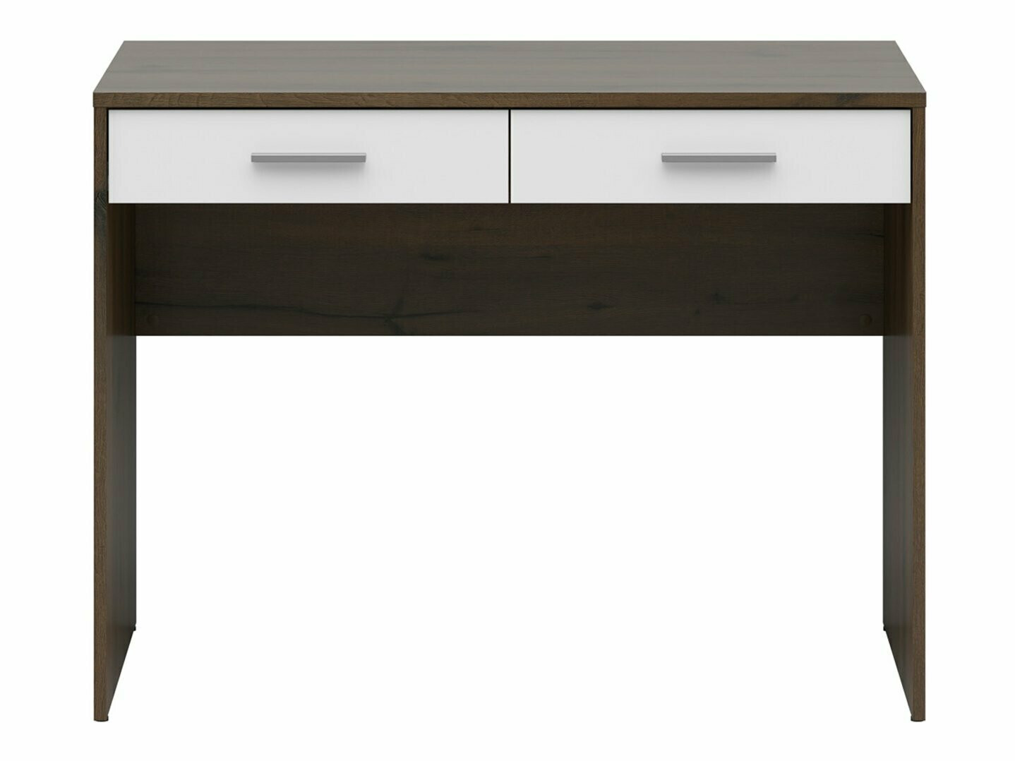 Bureau Novsore 109 (Donkere eik + Wit)