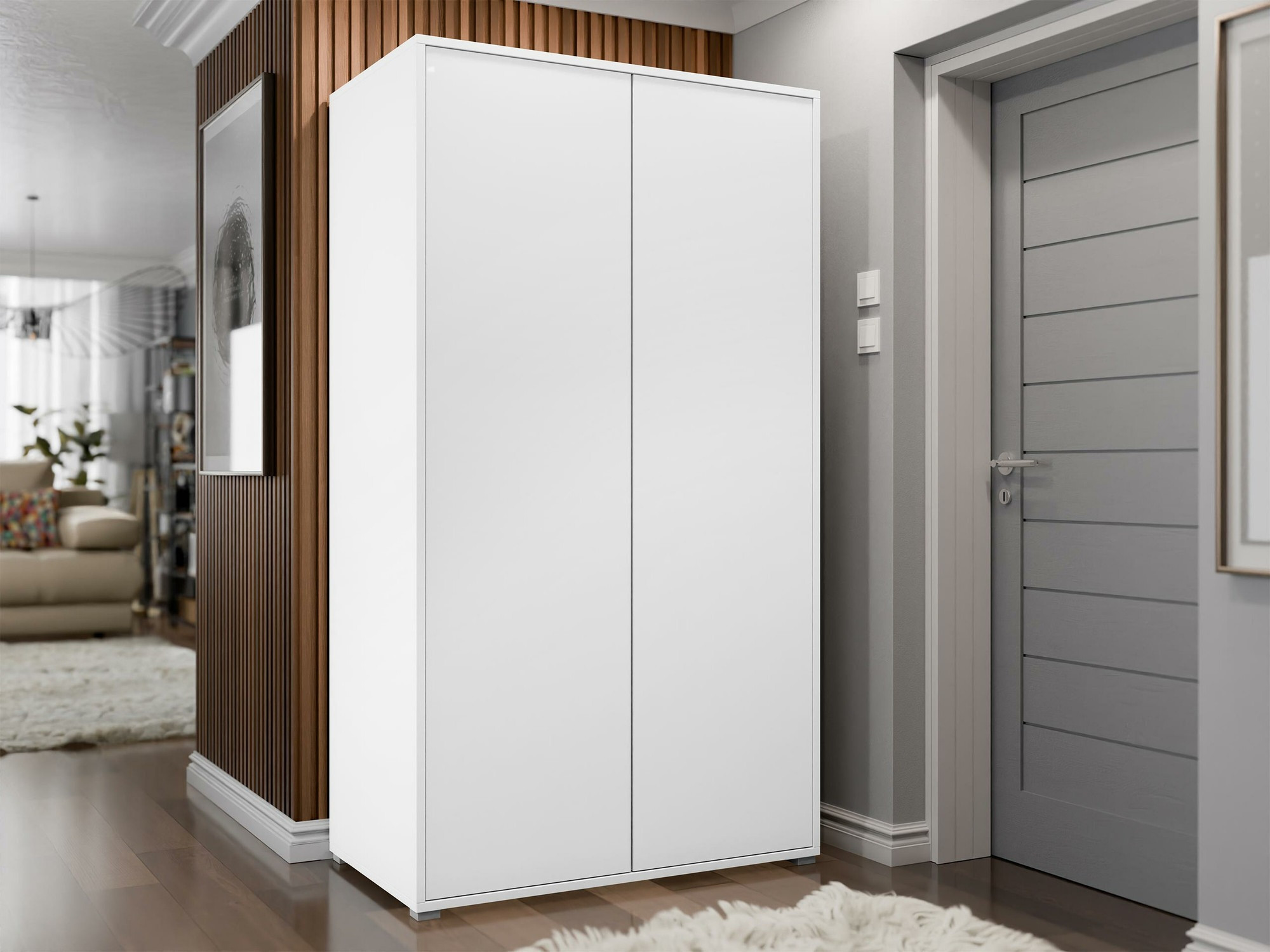 Kledingkast Comfivo Fersoe 113 (Wit)