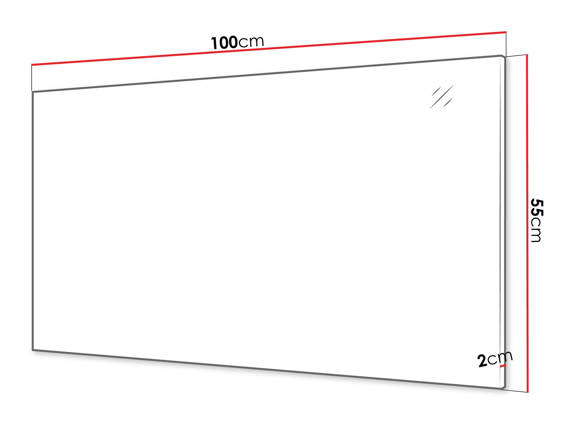 Spiegel Comfivo Fersoe 115 (Wit)