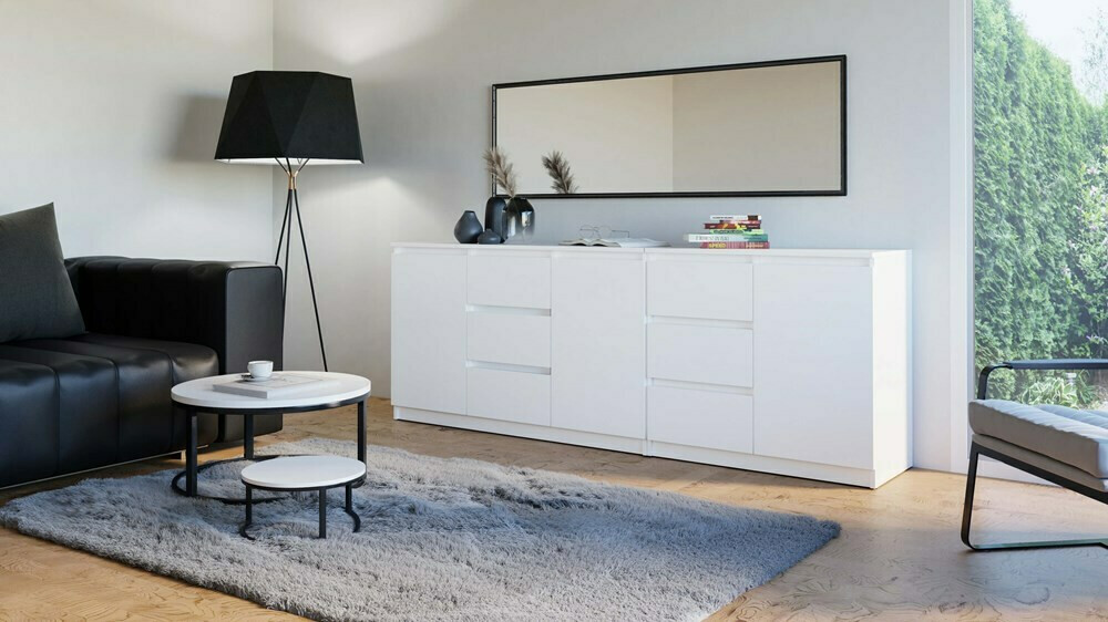 Ladekast Elbvelu 109 (Wit)