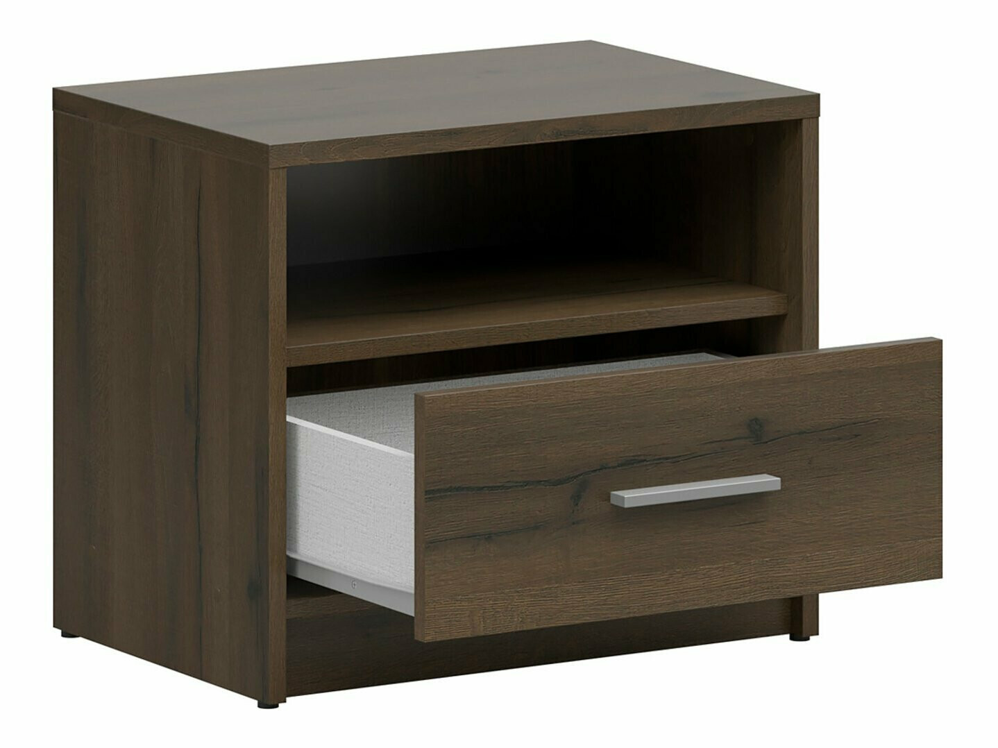 Nachtkastje Novsore 102 (Donkere eik)