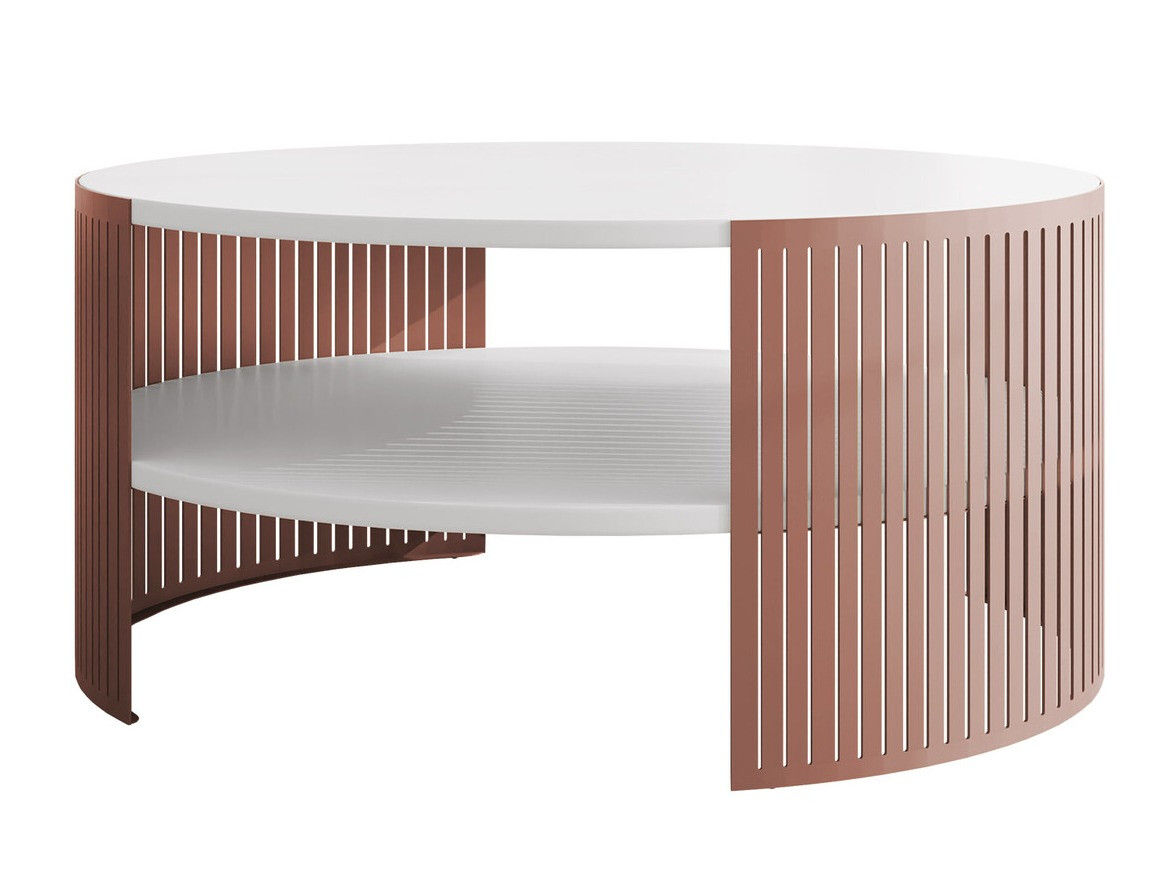 Salontafel Civer II (Roze + Wit)