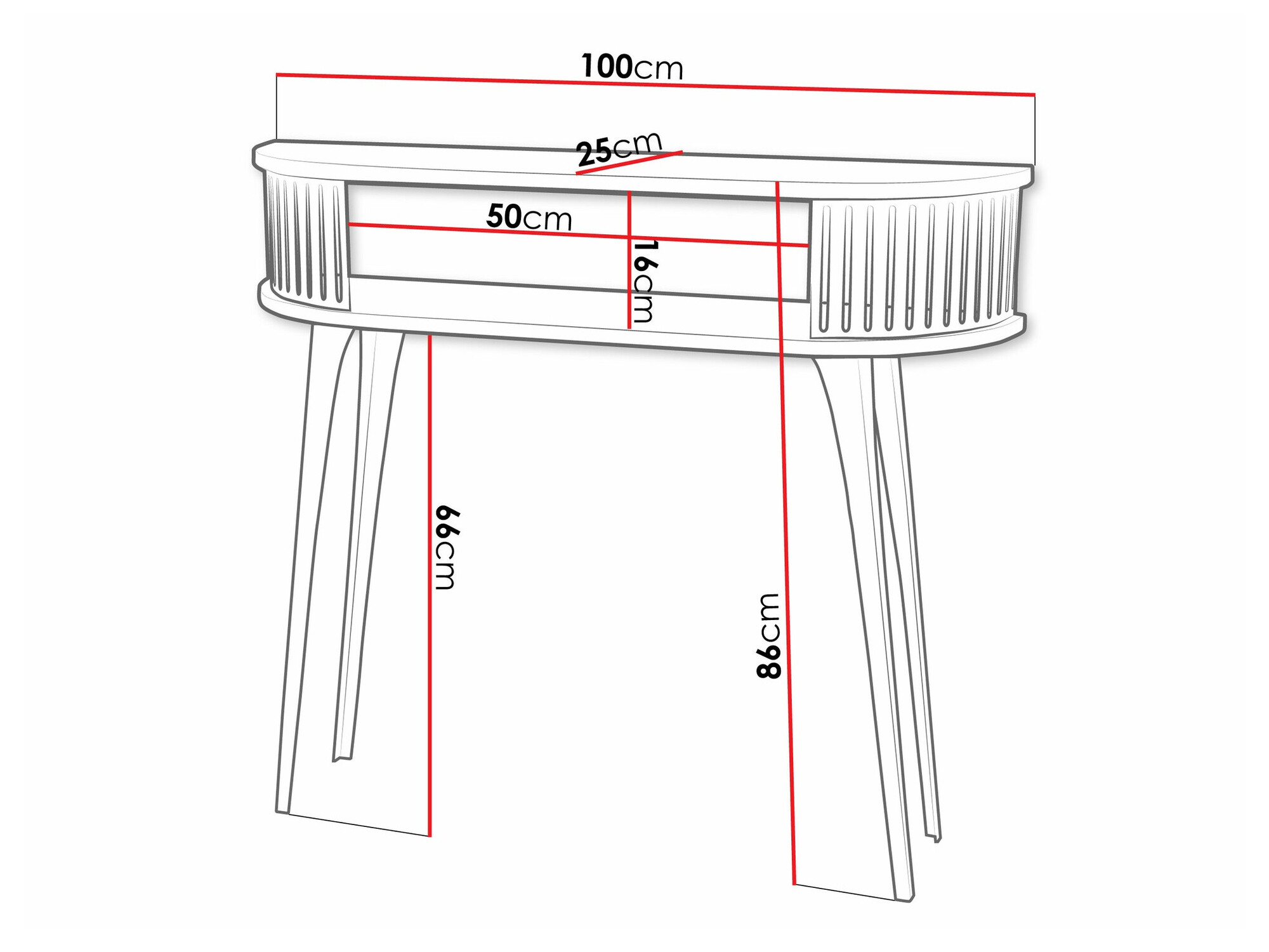 Wandtafel Sordore 111 (Zwart + Ambachtelijke gouden eik)