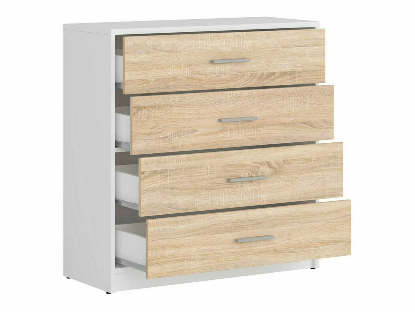 Gangmeubelset Novsore 154 (Wit + Sonoma eik)