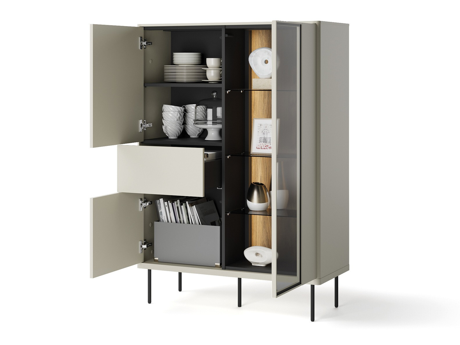 Boekenkast Voloma 101