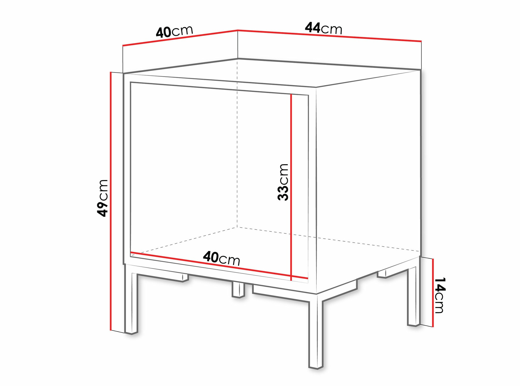 Nachtkastje Etrfelu 108