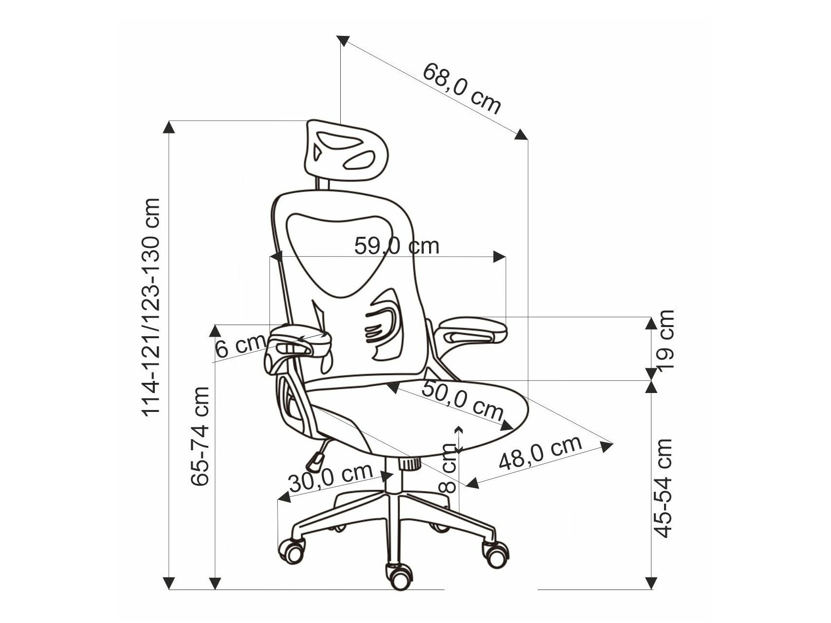 Bureaustoel Houston 1880